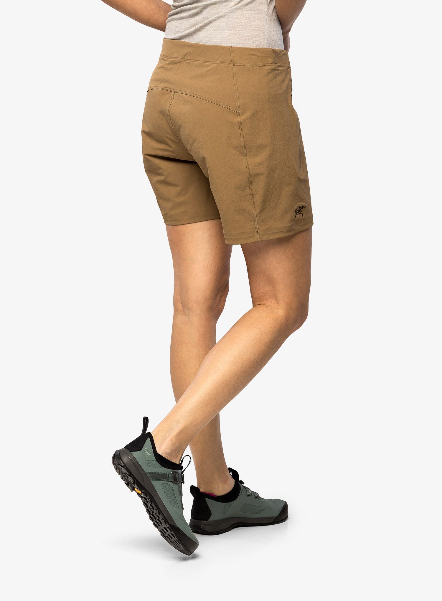 Дамски туристически къси панталони Arcteryx Gamma Short 6 - dark canvas