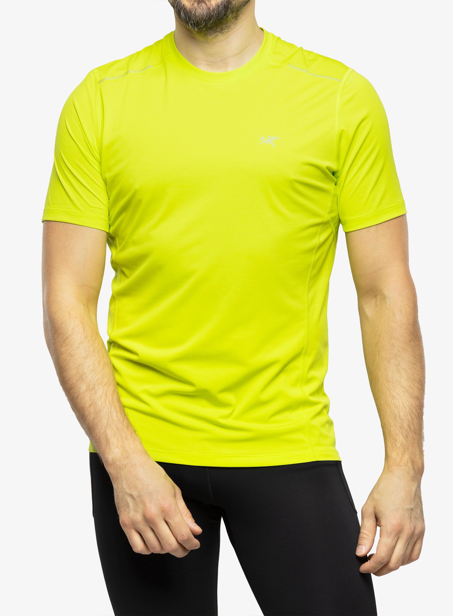 Тениска за бягане Arcteryx Motus Crew Neck Shirt SS - sprint heather