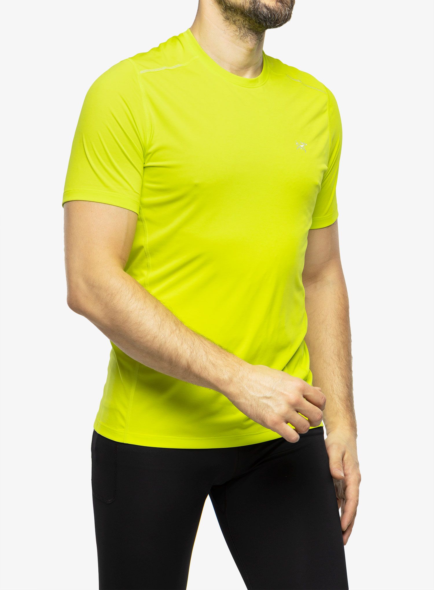 Тениска за бягане Arcteryx Motus Crew Neck Shirt SS - sprint heather