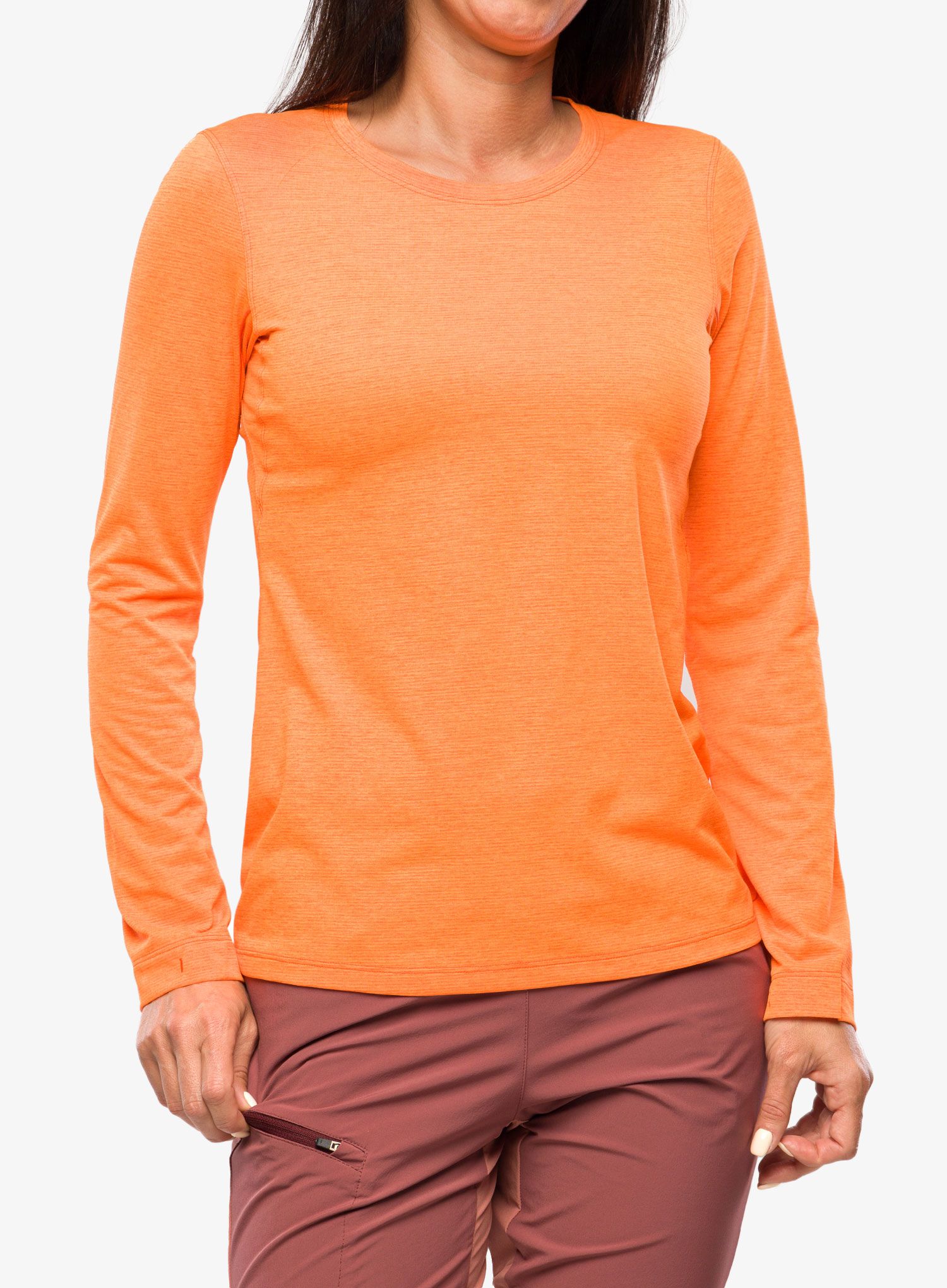 Бързосъхнещ cуичър Arcteryx Taema Crew Neck Shirt LS - spark heather