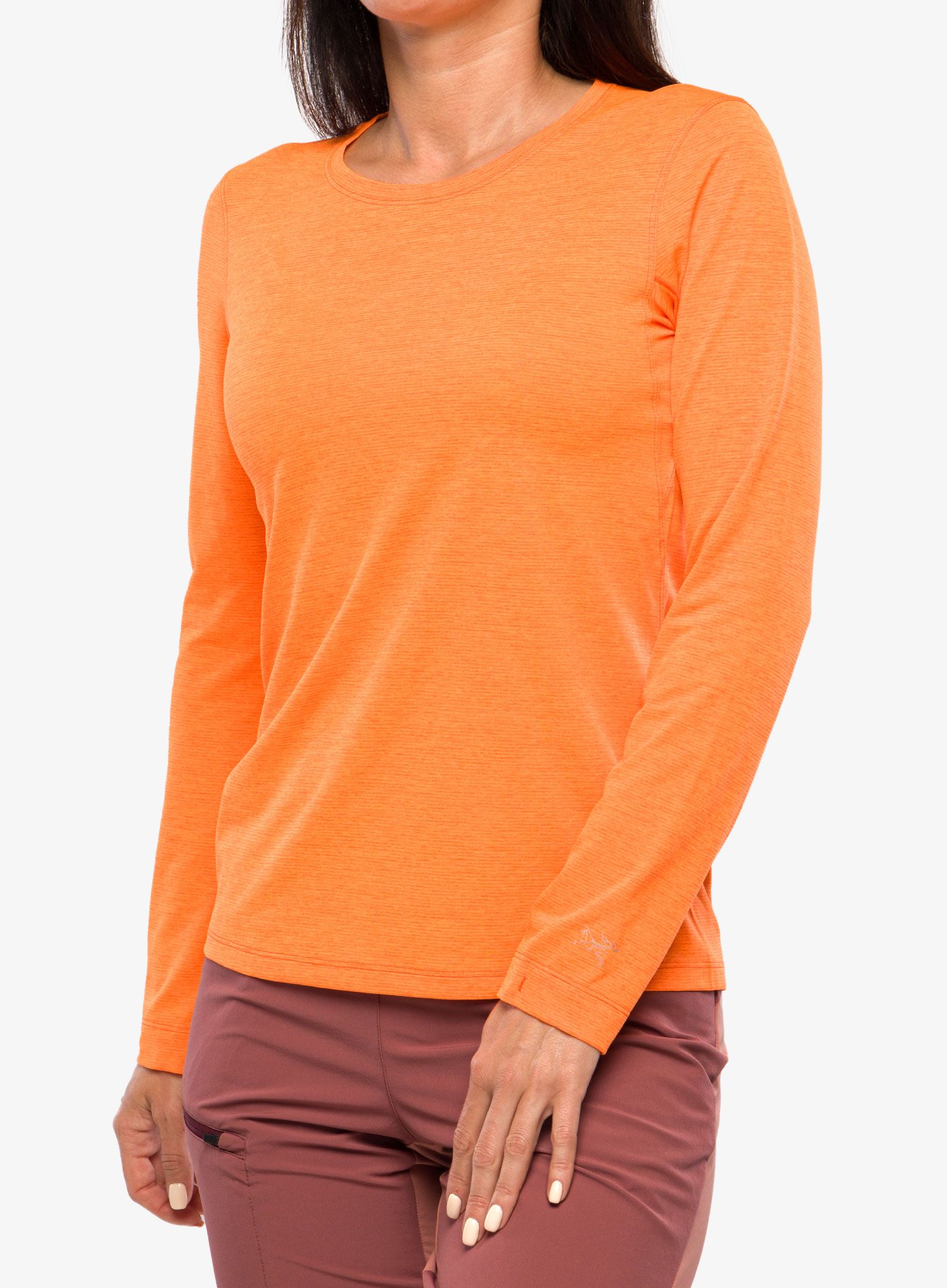 Бързосъхнещ cуичър Arcteryx Taema Crew Neck Shirt LS - spark heather