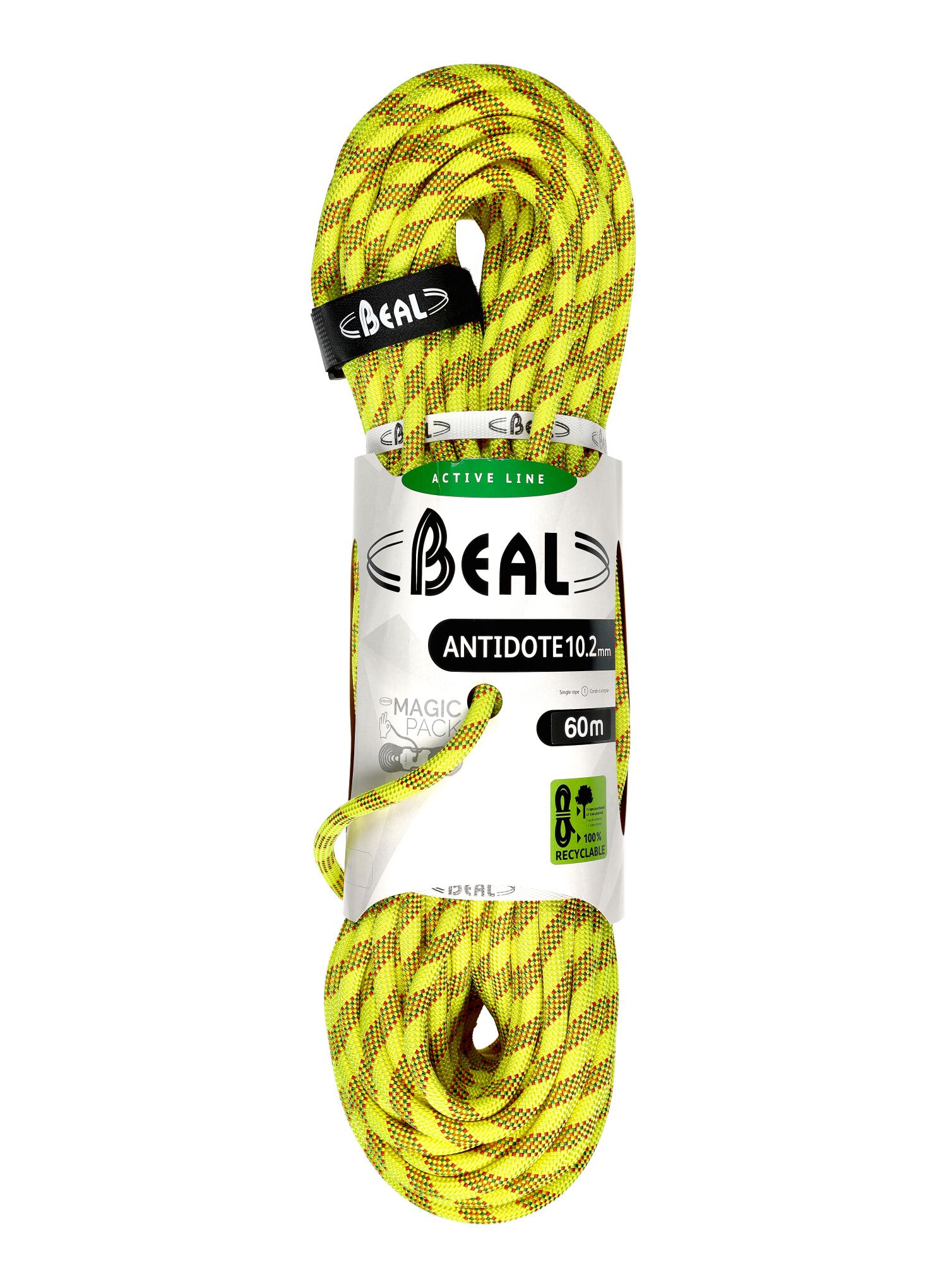Въже за катерене Beal Antidote 10,2 mm 60 m - yellow
