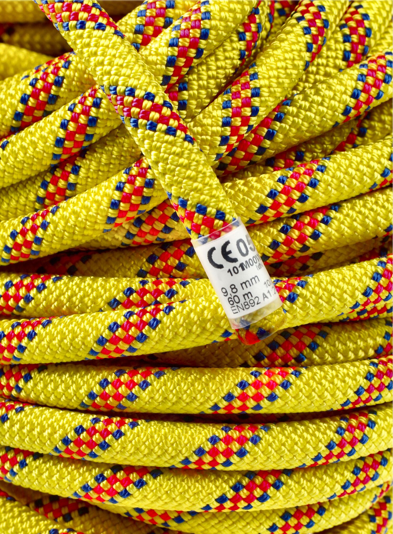 Динамично въже Beal Karma 9,8 mm 60 m - yellow