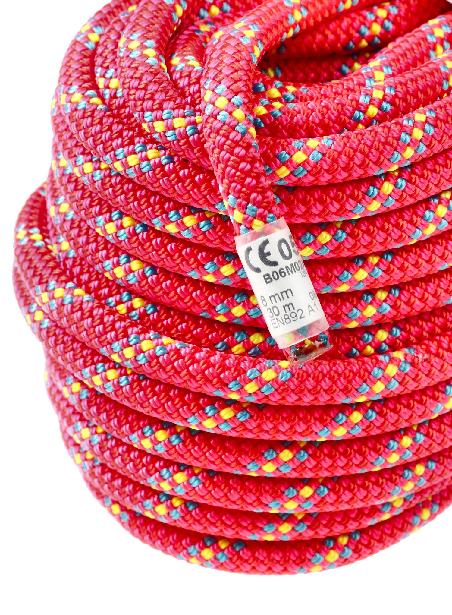 Планинарско въже Beal Rando 8 mm 30 m Golden Dry - pink