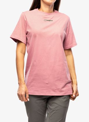 Дамска тениска Berghaus Boyfriend Buttermere Ss Tee - rose dawn
