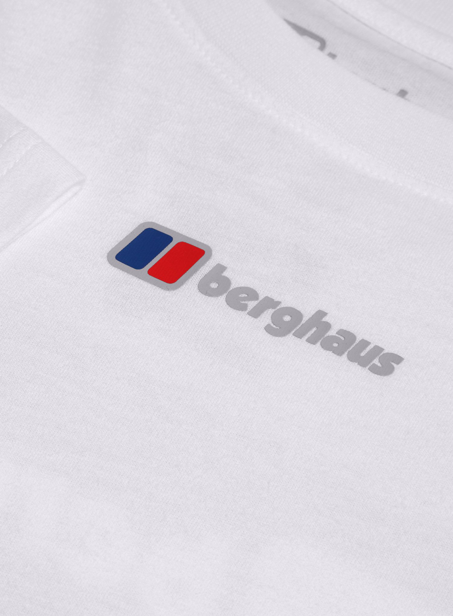 Дамска тениска с щампа Berghaus Boyfriend Lineation SS Tee - pure white