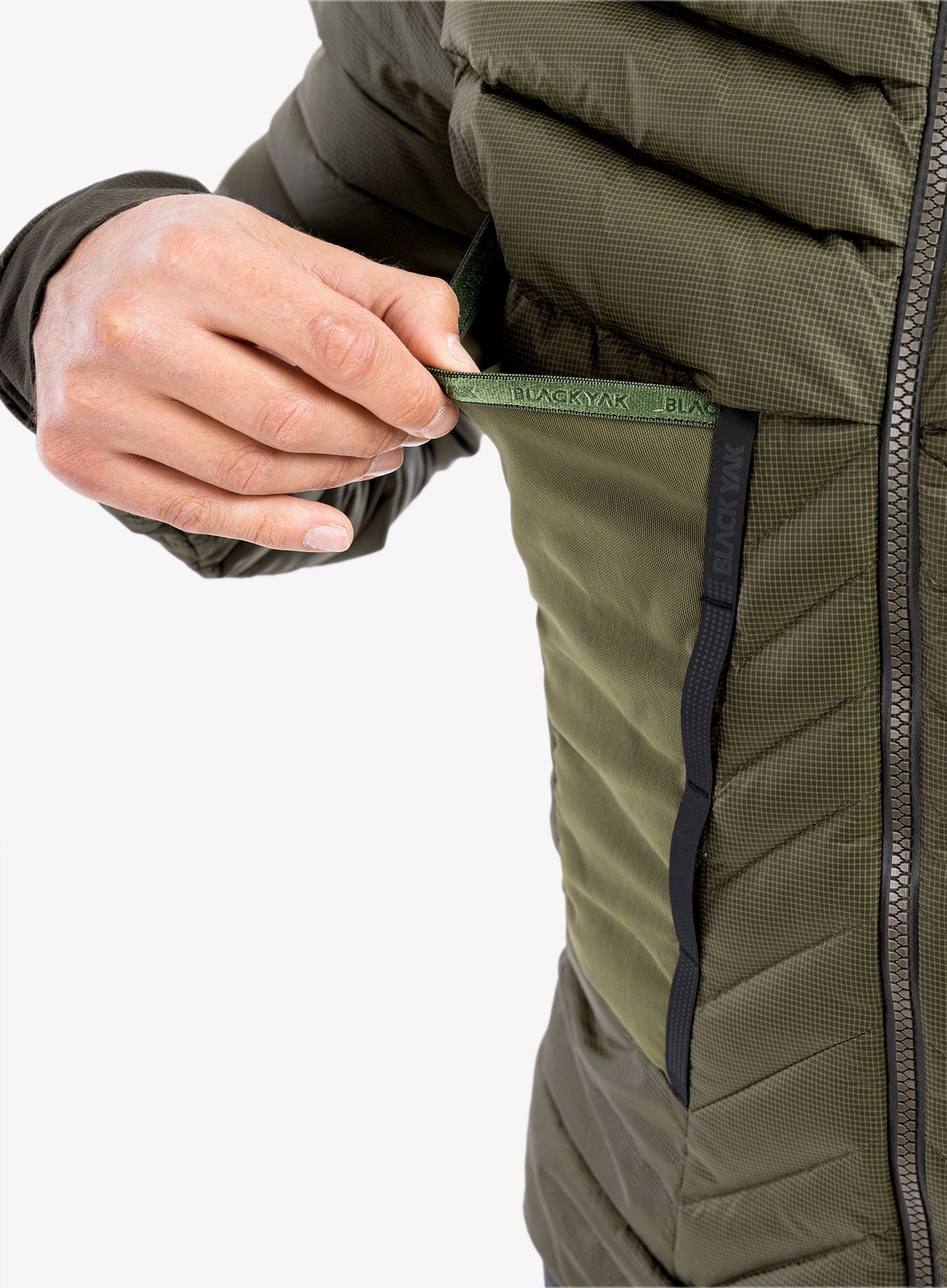 Яке с подплата BlackYak Bakosi - rifle green