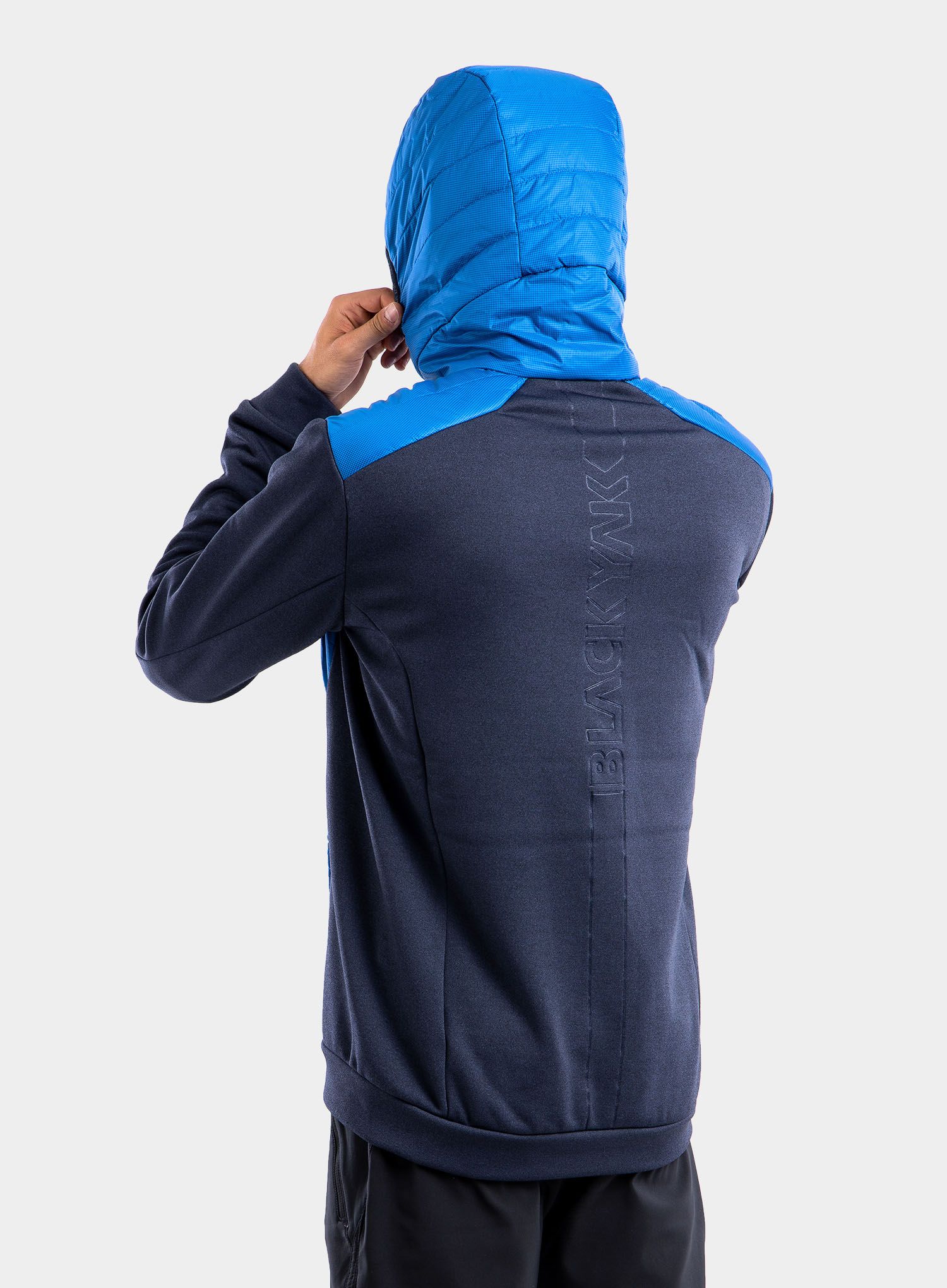 Хибридно яке BlackYak Burlina Hoody - snorkel blue