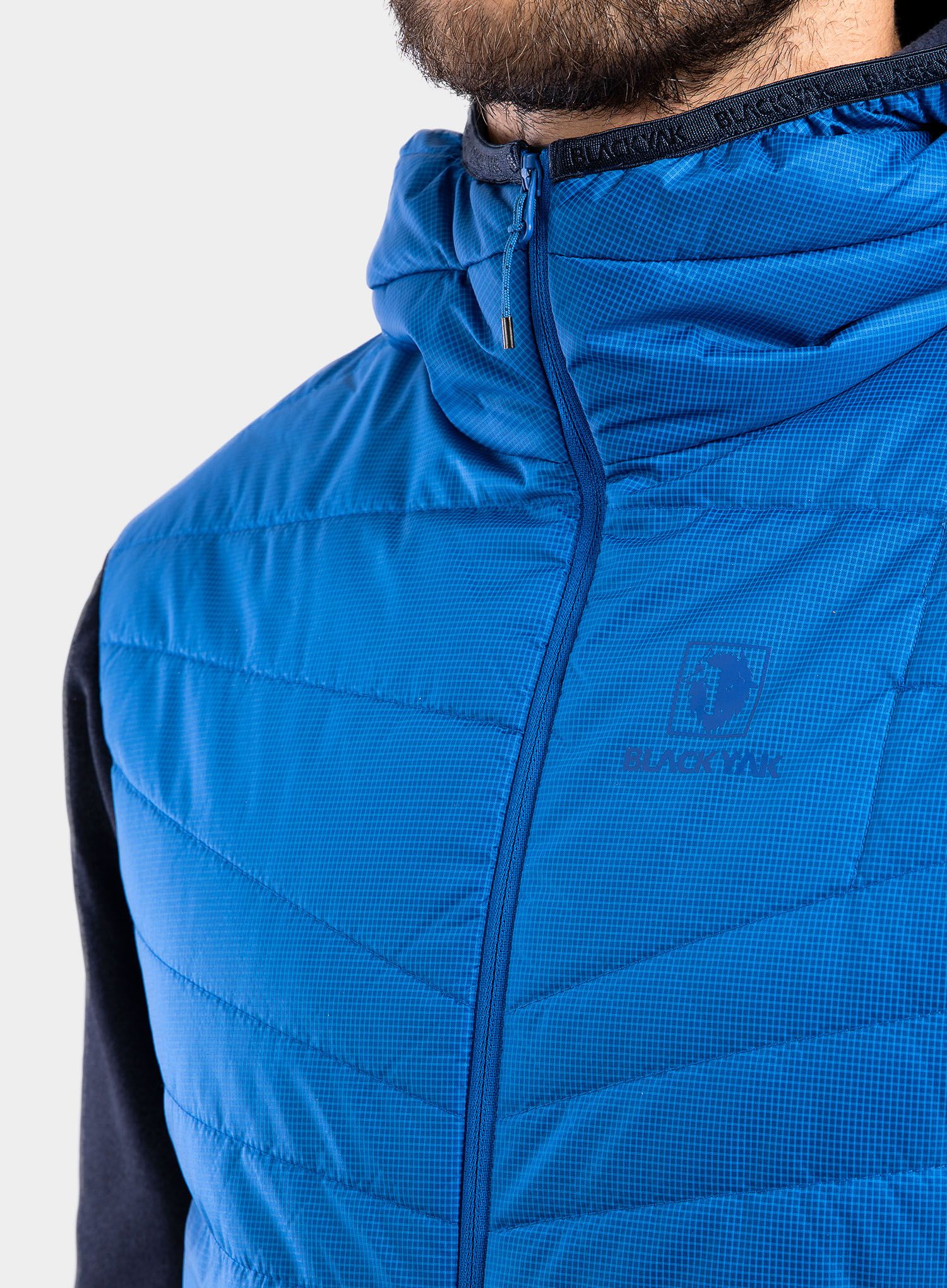 Хибридно яке BlackYak Burlina Hoody - snorkel blue