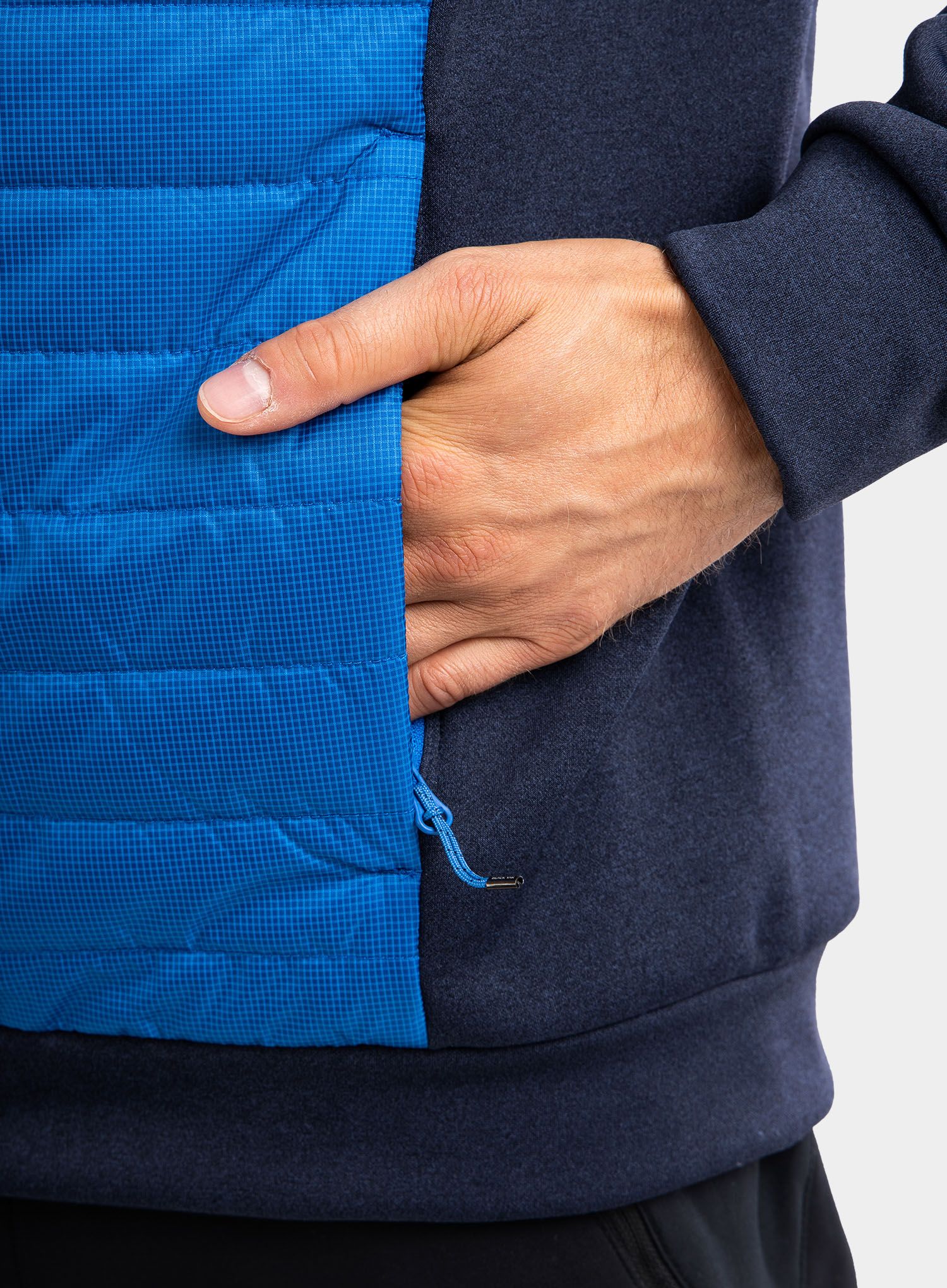 Хибридно яке BlackYak Burlina Hoody - snorkel blue