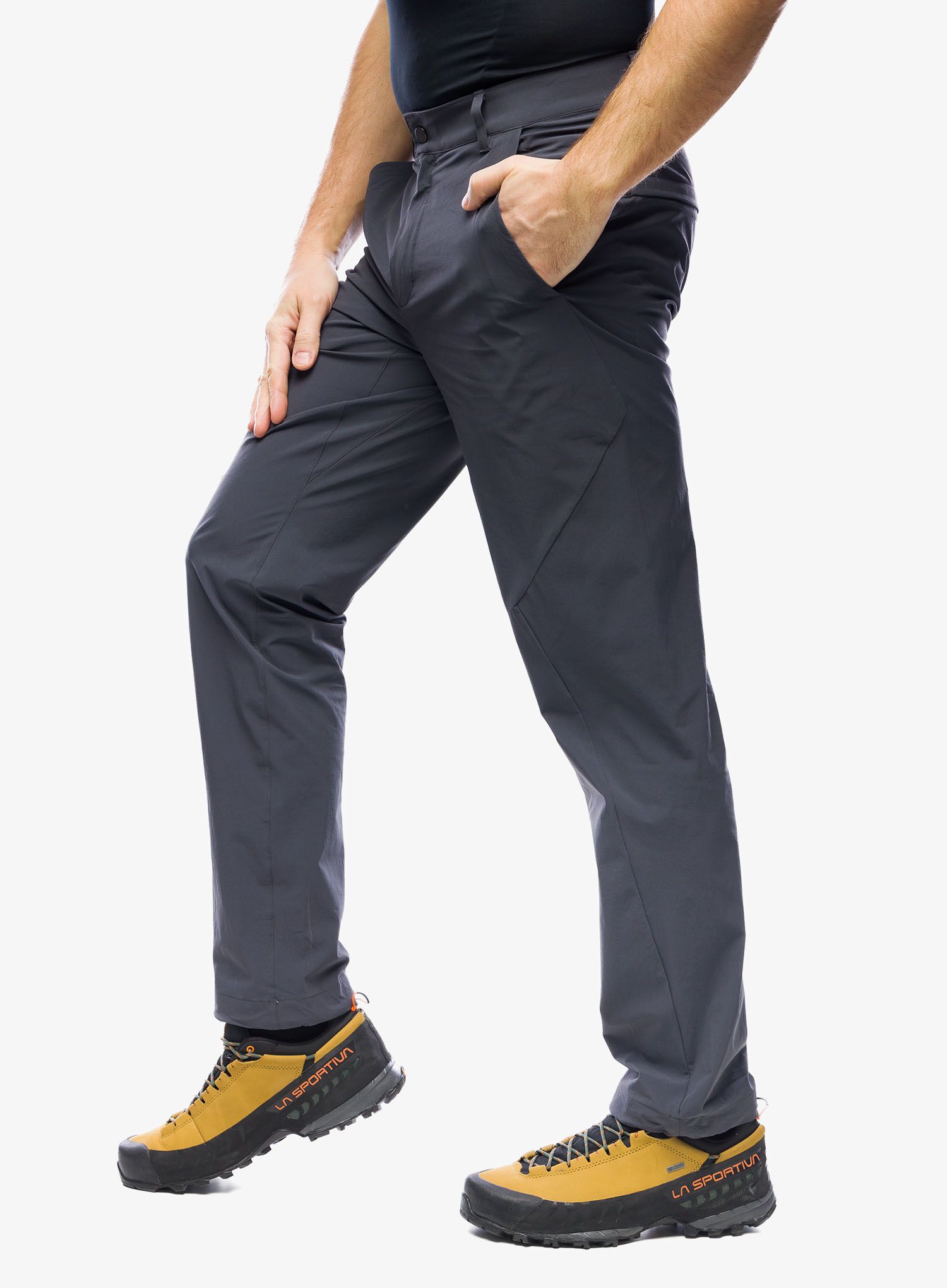 Мъжки трекинг панталони Black Diamond Alpine Light Pants - carbon