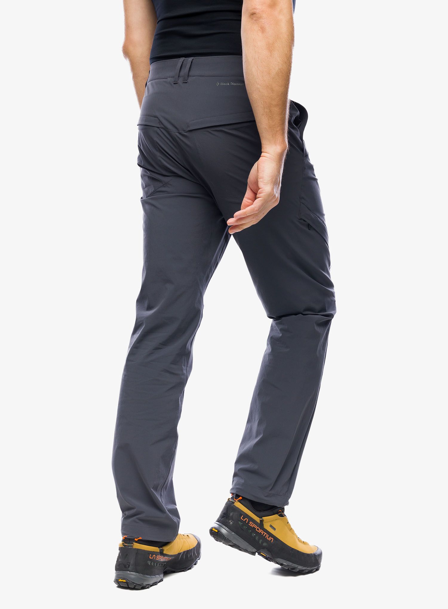 Мъжки трекинг панталони Black Diamond Alpine Light Pants - carbon