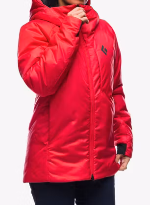 Яке с подплата Black Diamond Belay Parka - coral red