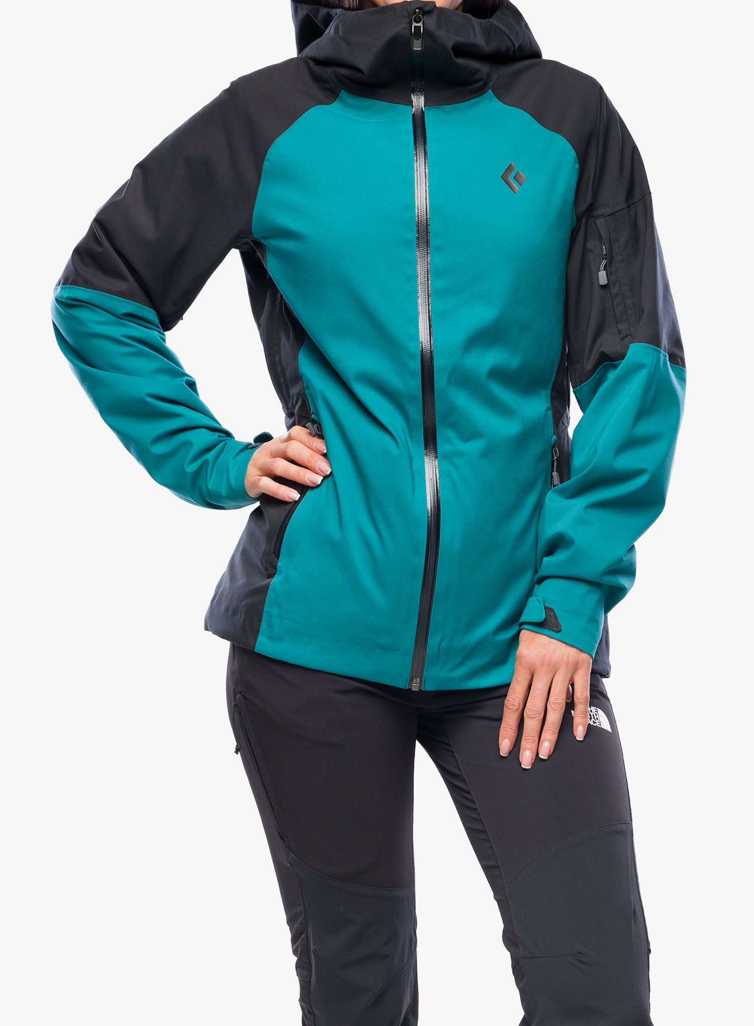 Дамско яке Black Diamond BoundaryLine Insulated Jacket - sea pine/black