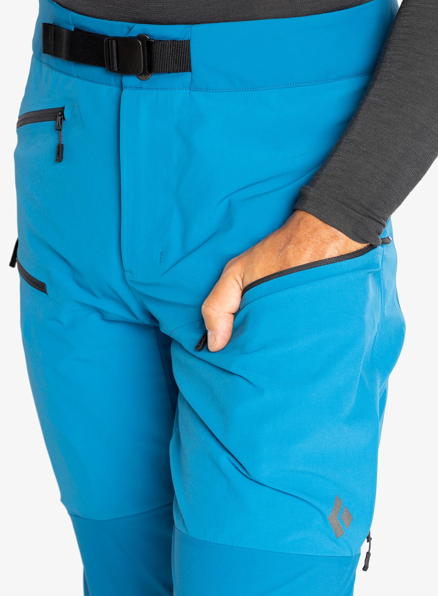 Панталони Black Diamond Dawn Patrol Hybrid Pants - kingfisher
