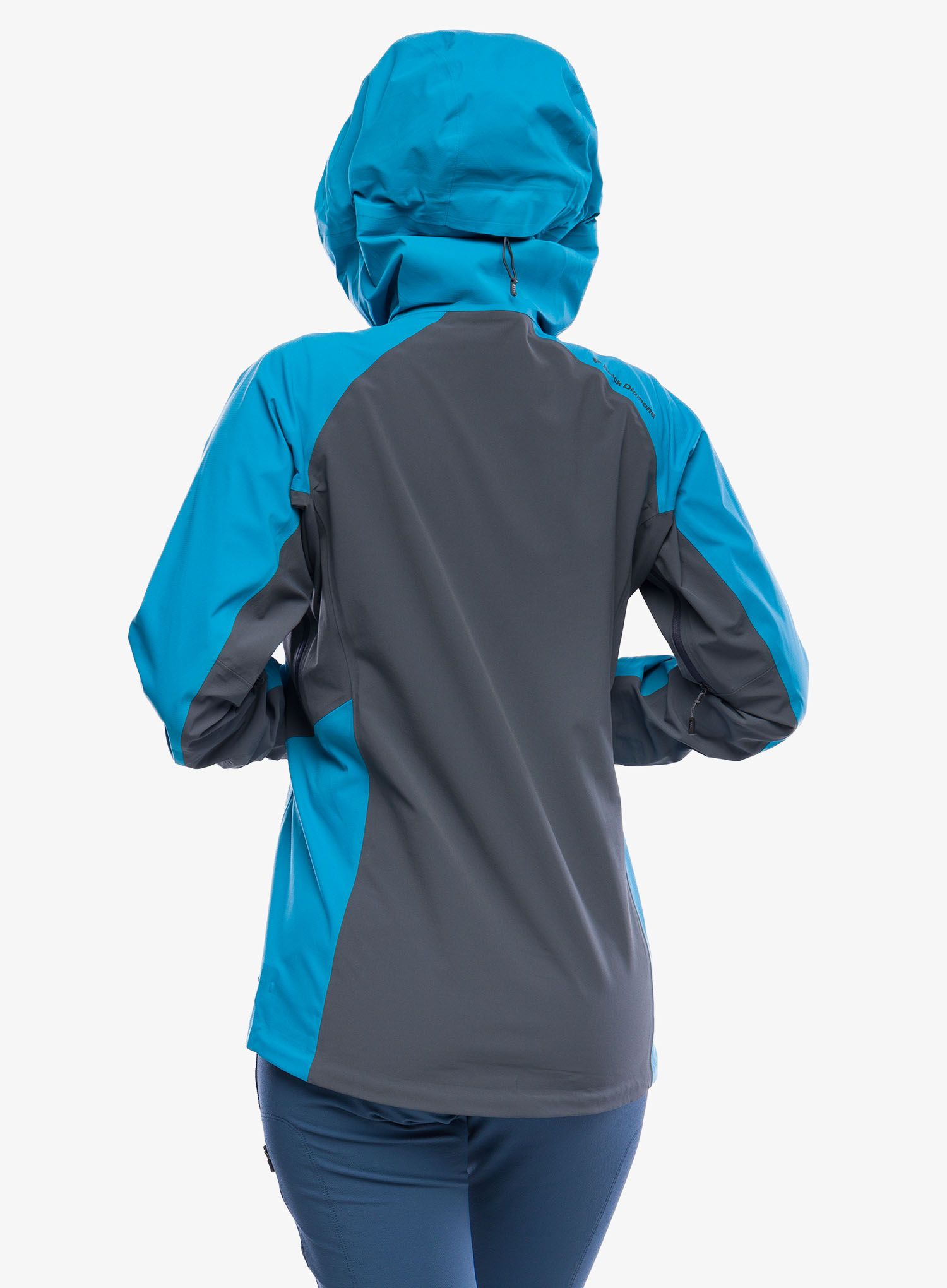 Дамско яке Black Diamond Dawn Patrol Hybrid Shell - azul