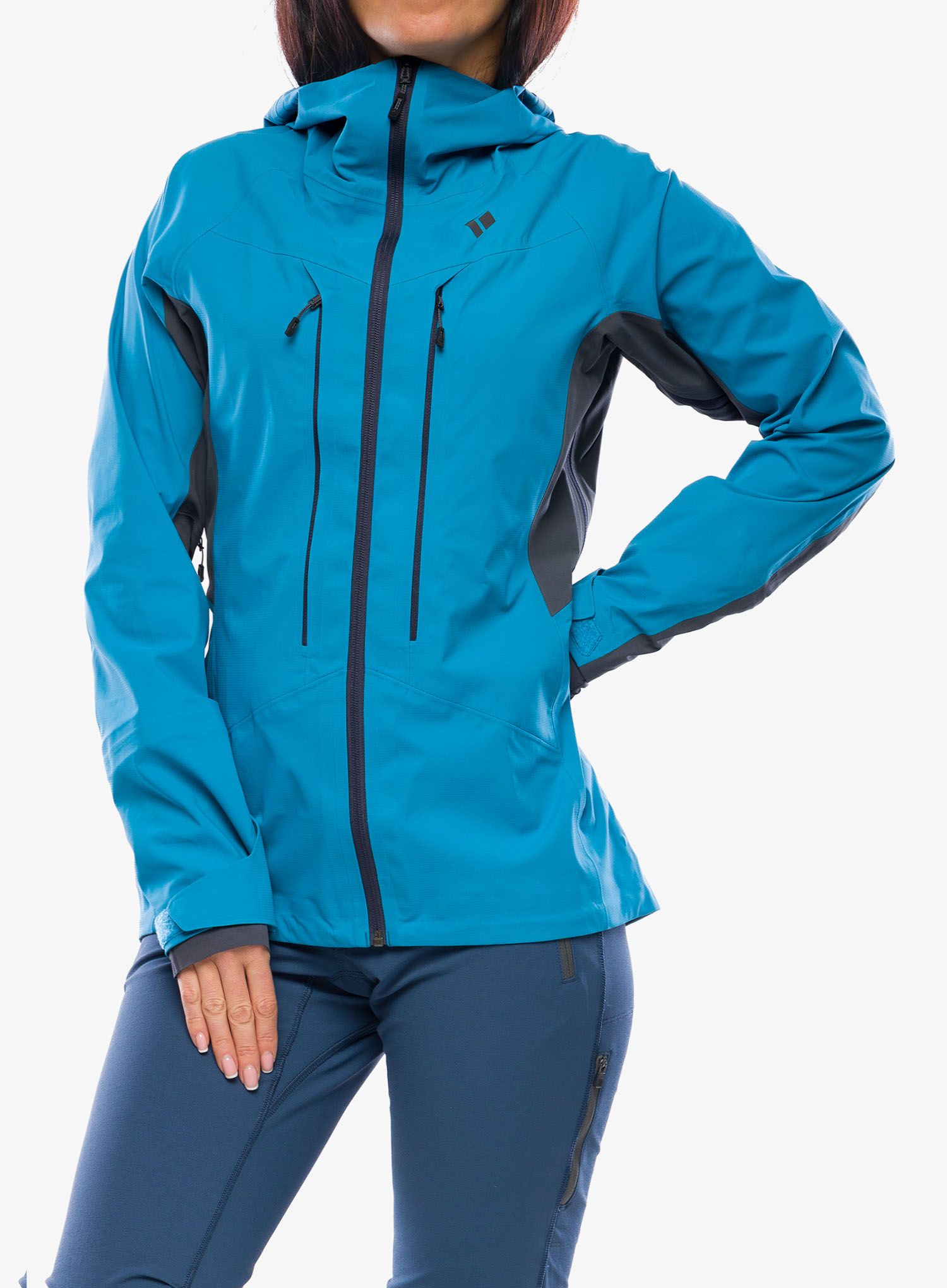 Дамско яке Black Diamond Dawn Patrol Hybrid Shell - azul