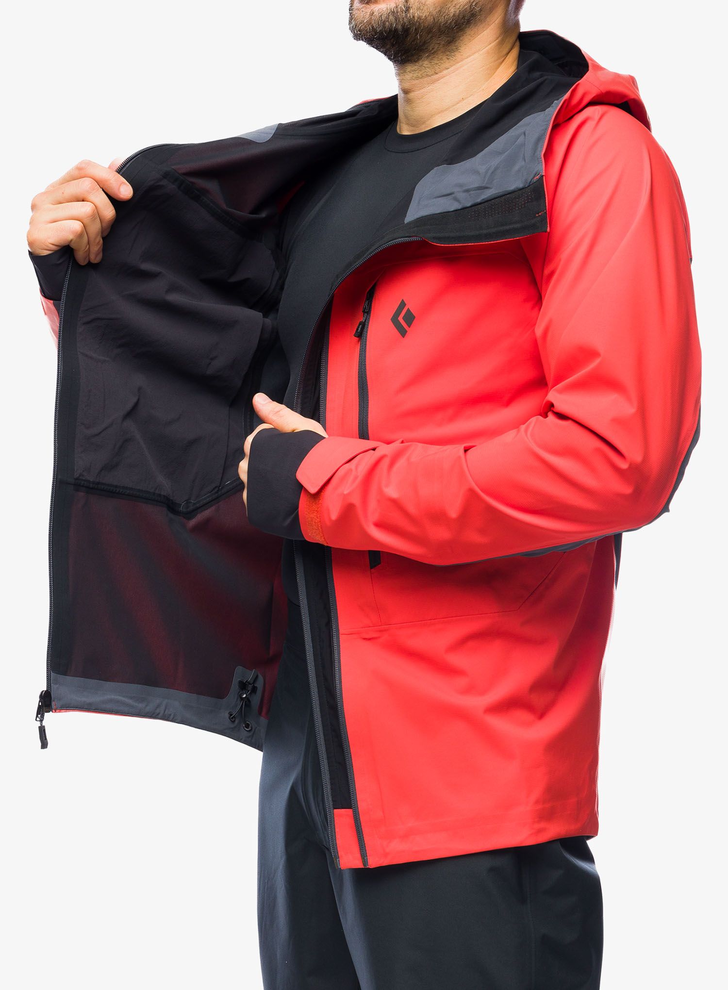 Яке Black Diamond Dawn Patrol Hybrid Shell - octane