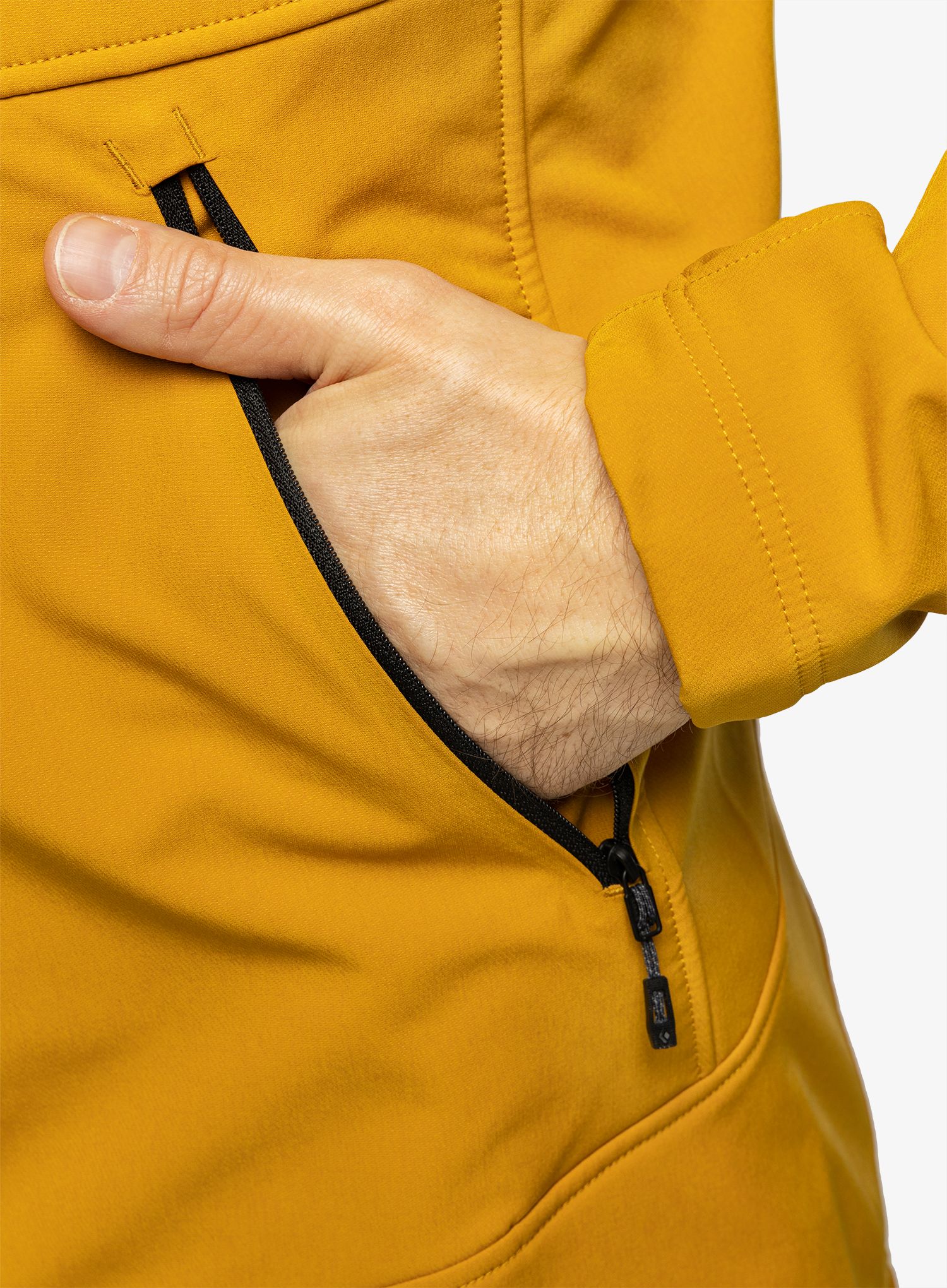 Яке cофтшел Black Diamond Element Hoody - amber