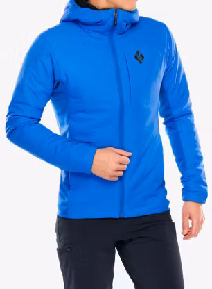 Яке с подплата Black Diamond First Light Hybrid Hoody - drifter blue