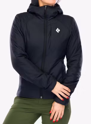 Дамско изолирано яке Black Diamond First Light Stretch Hoody - blck