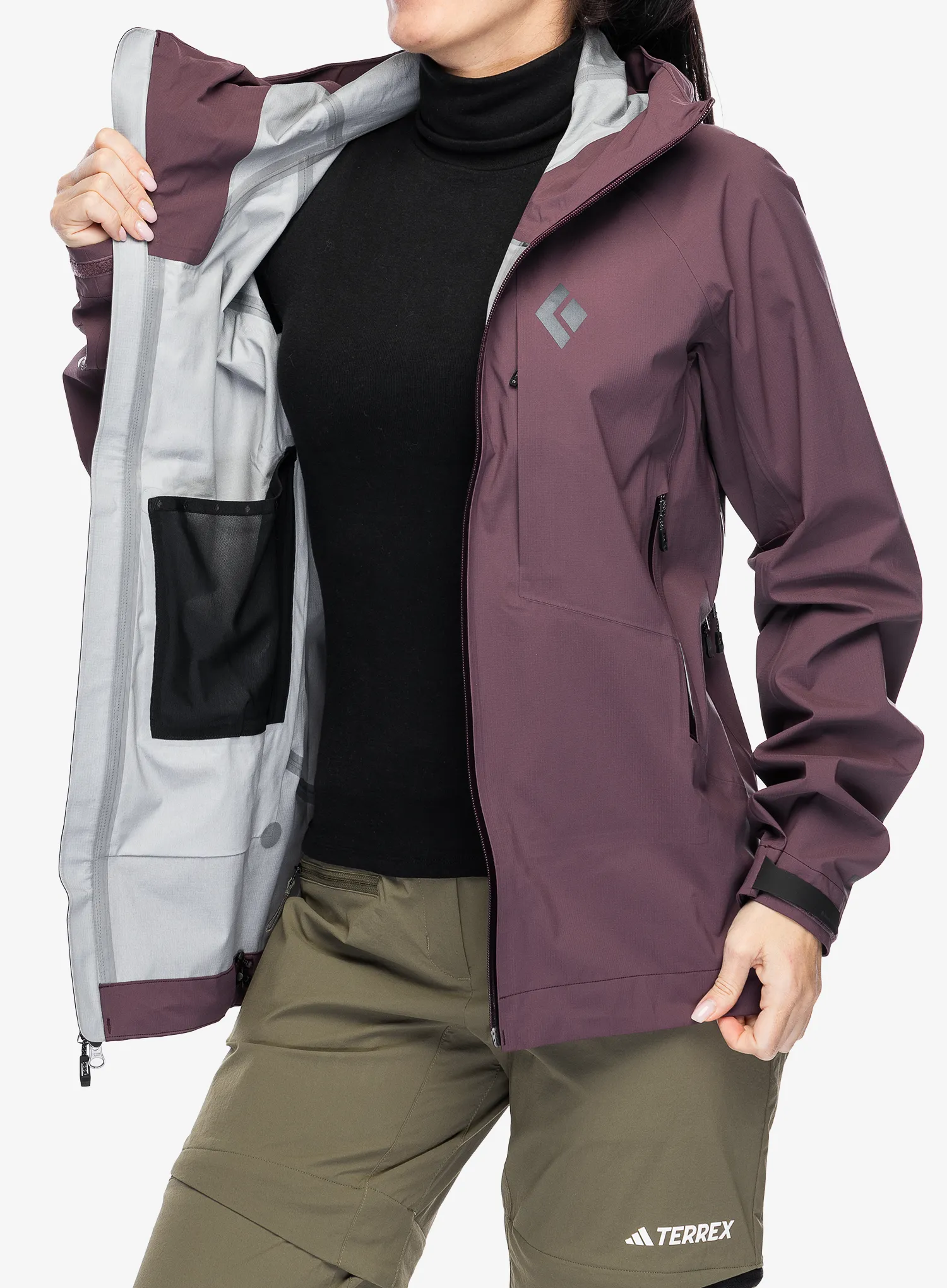 Дамско яке с мембрана Black Diamond Highline Stretch Shell - fig