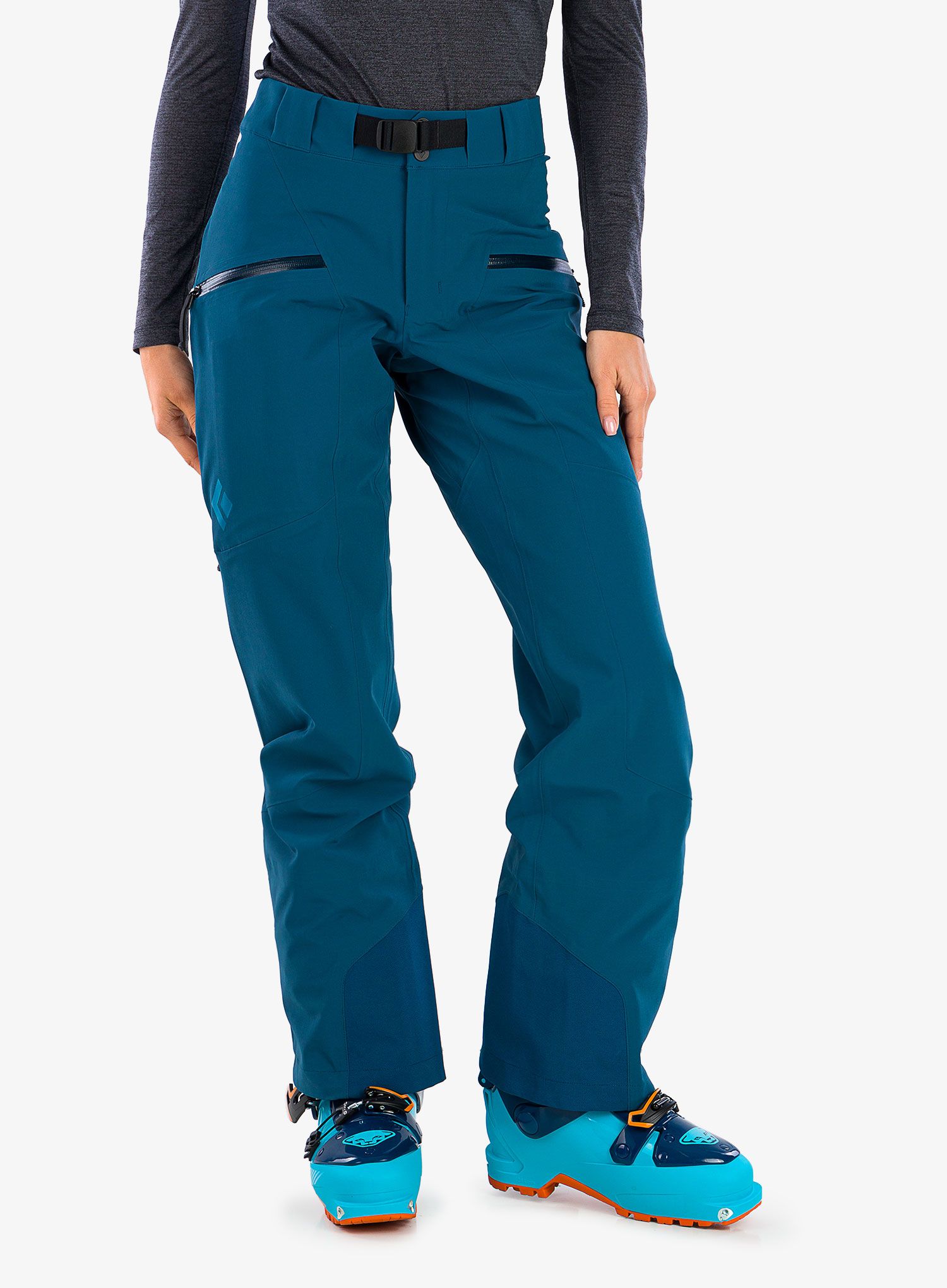 Дамски скиорски панталони Black Diamond Recon Stretch Ski Pants - azurite
