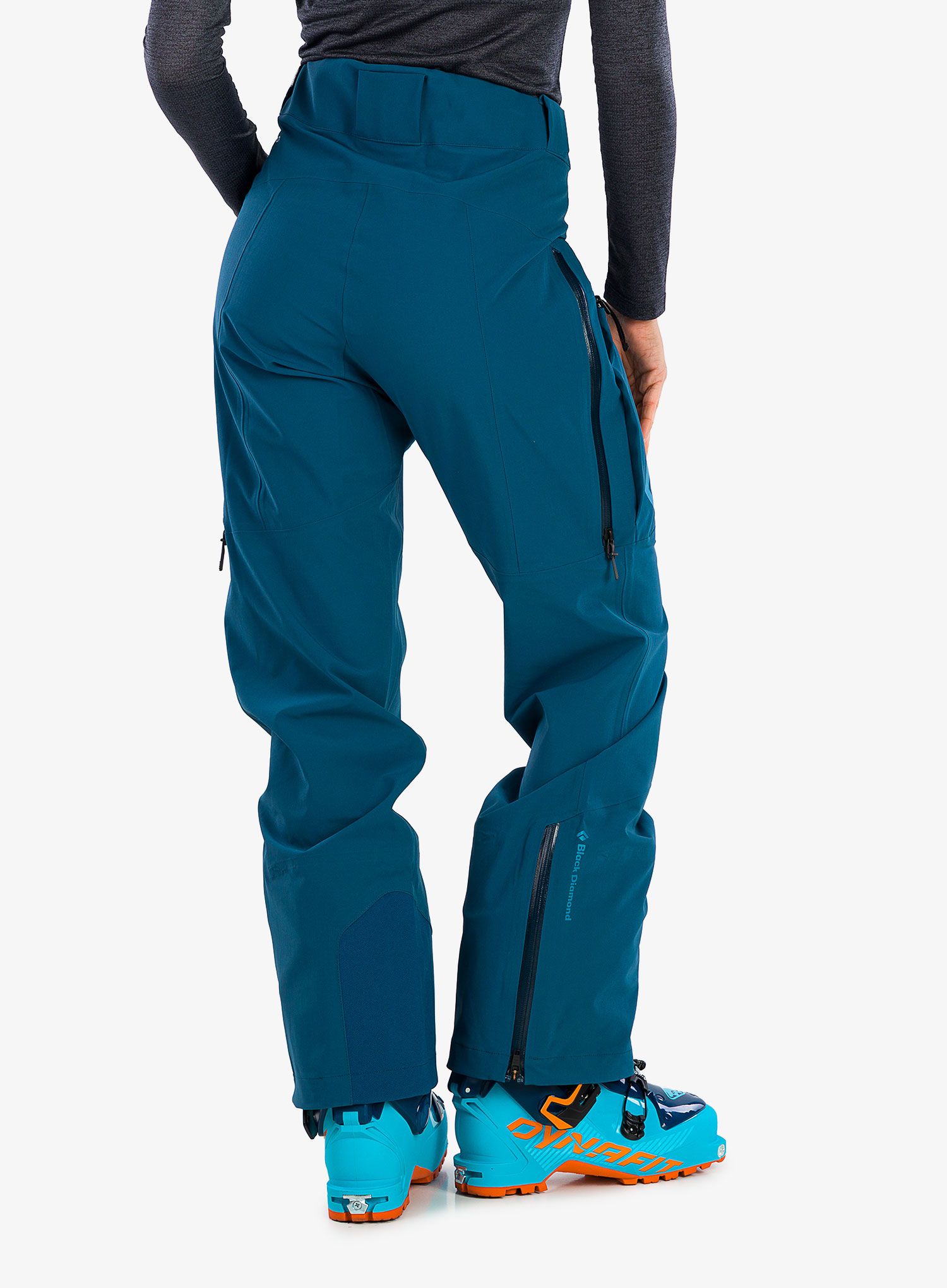 Дамски скиорски панталони Black Diamond Recon Stretch Ski Pants - azurite
