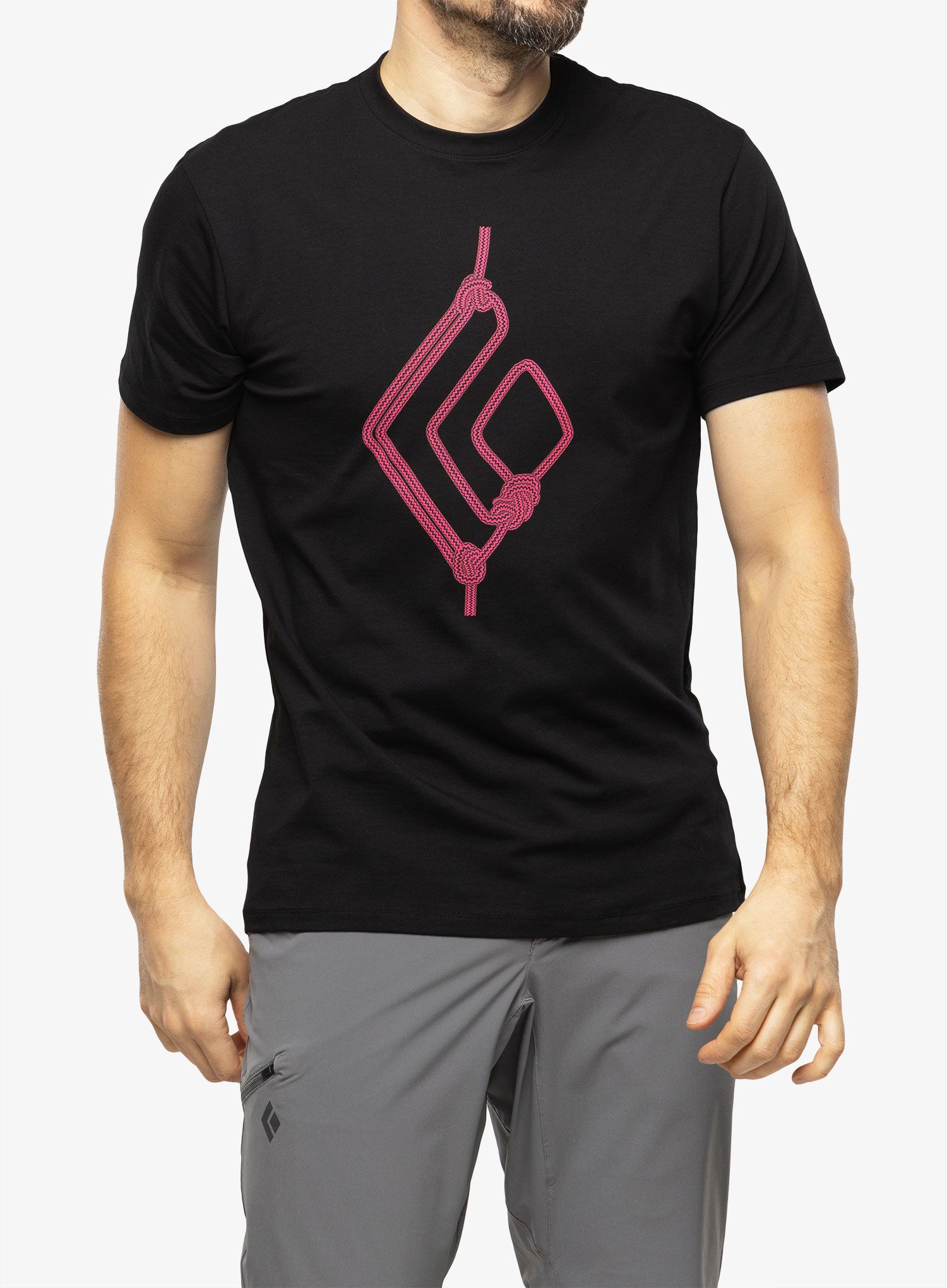 Тениска Black Diamond Rope Diamond Tee - black