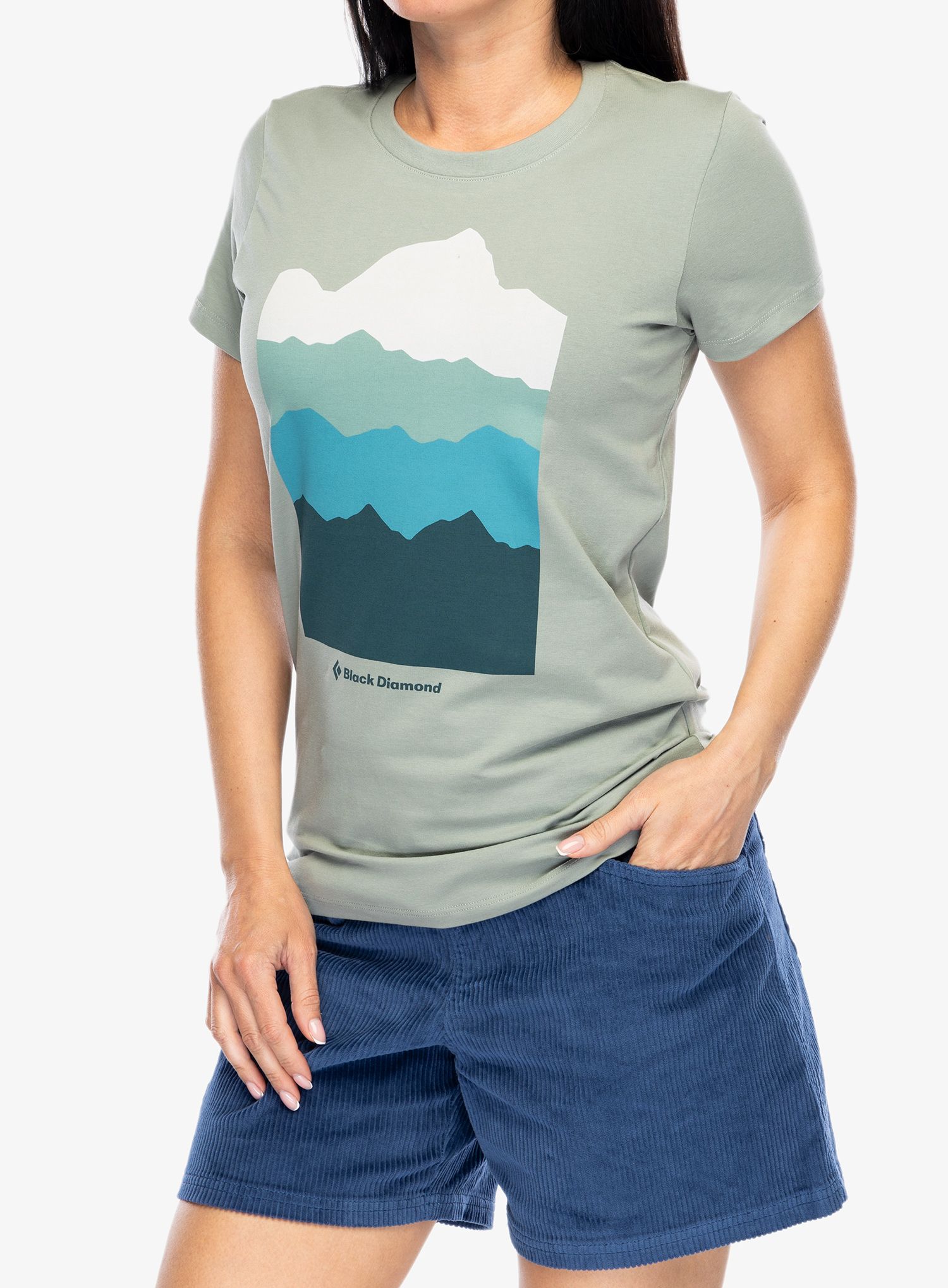 Дамска тениска Black Diamond Vista Tee - atmosphere