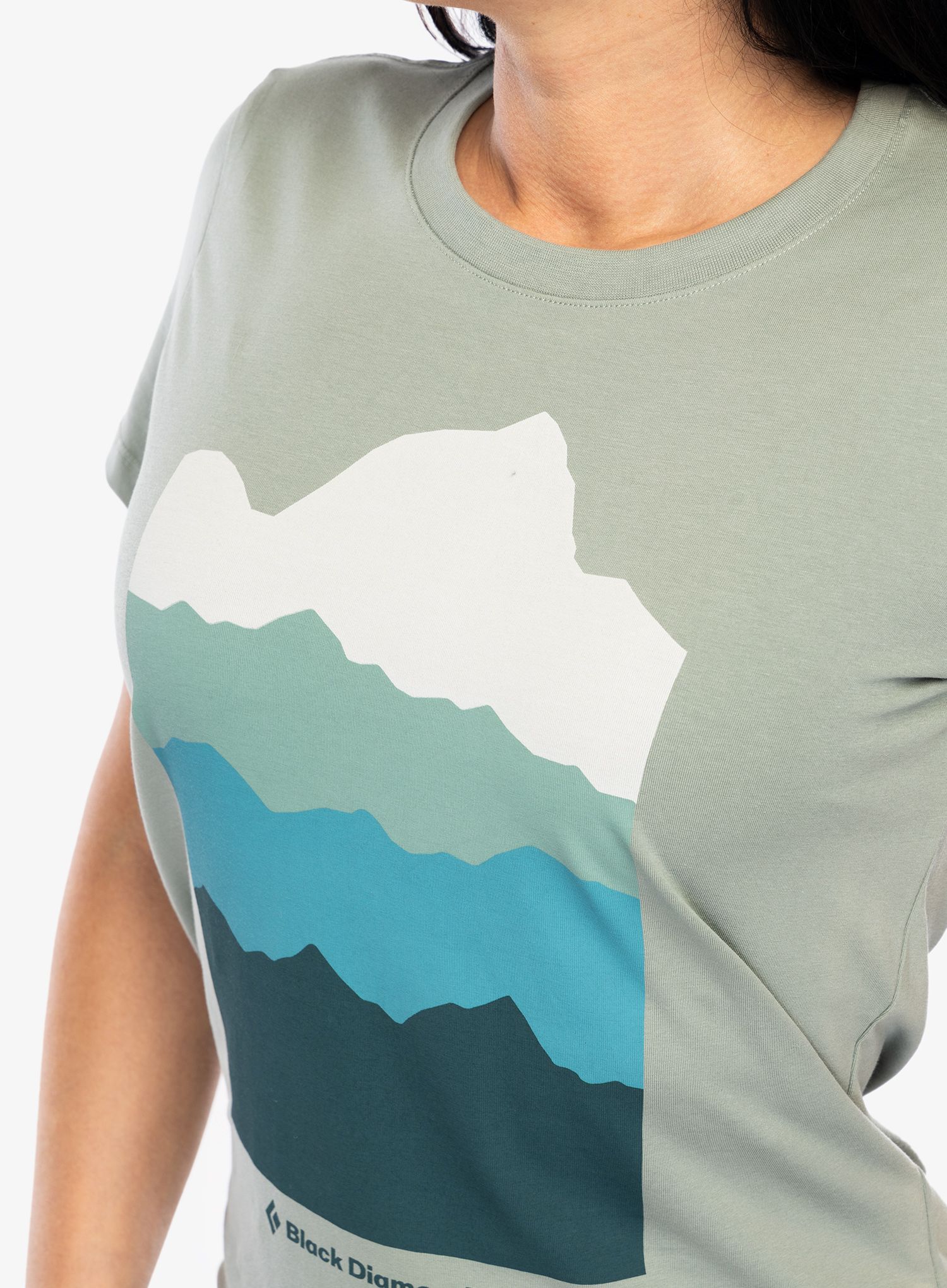 Дамска тениска Black Diamond Vista Tee - atmosphere