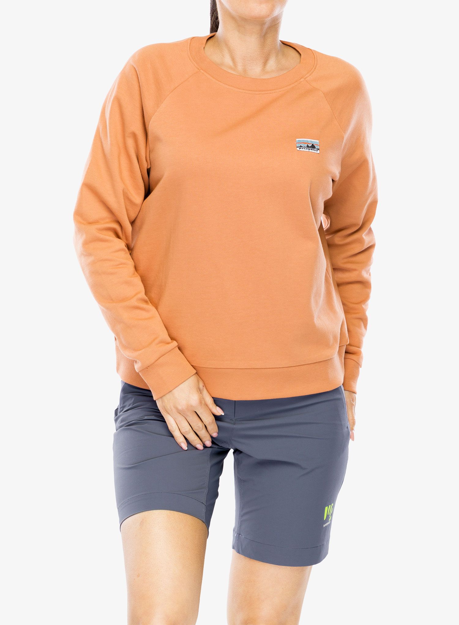 Дамски суичър Patagonia Regenerative Organic Certified Cotton Top - sienna clay