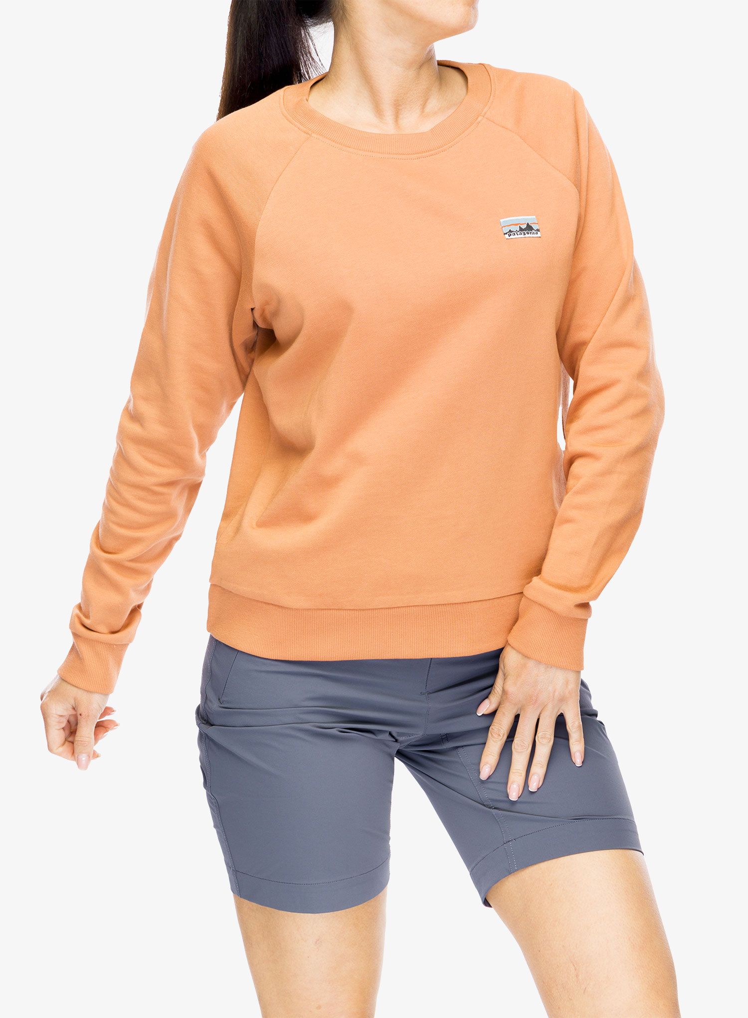 Дамски суичър Patagonia Regenerative Organic Certified Cotton Top - sienna clay