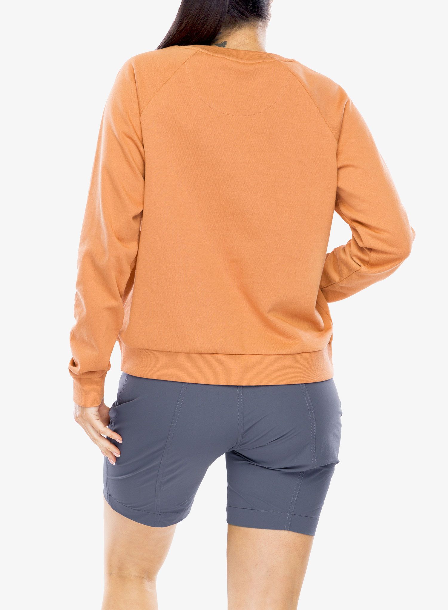 Дамски суичър Patagonia Regenerative Organic Certified Cotton Top - sienna clay