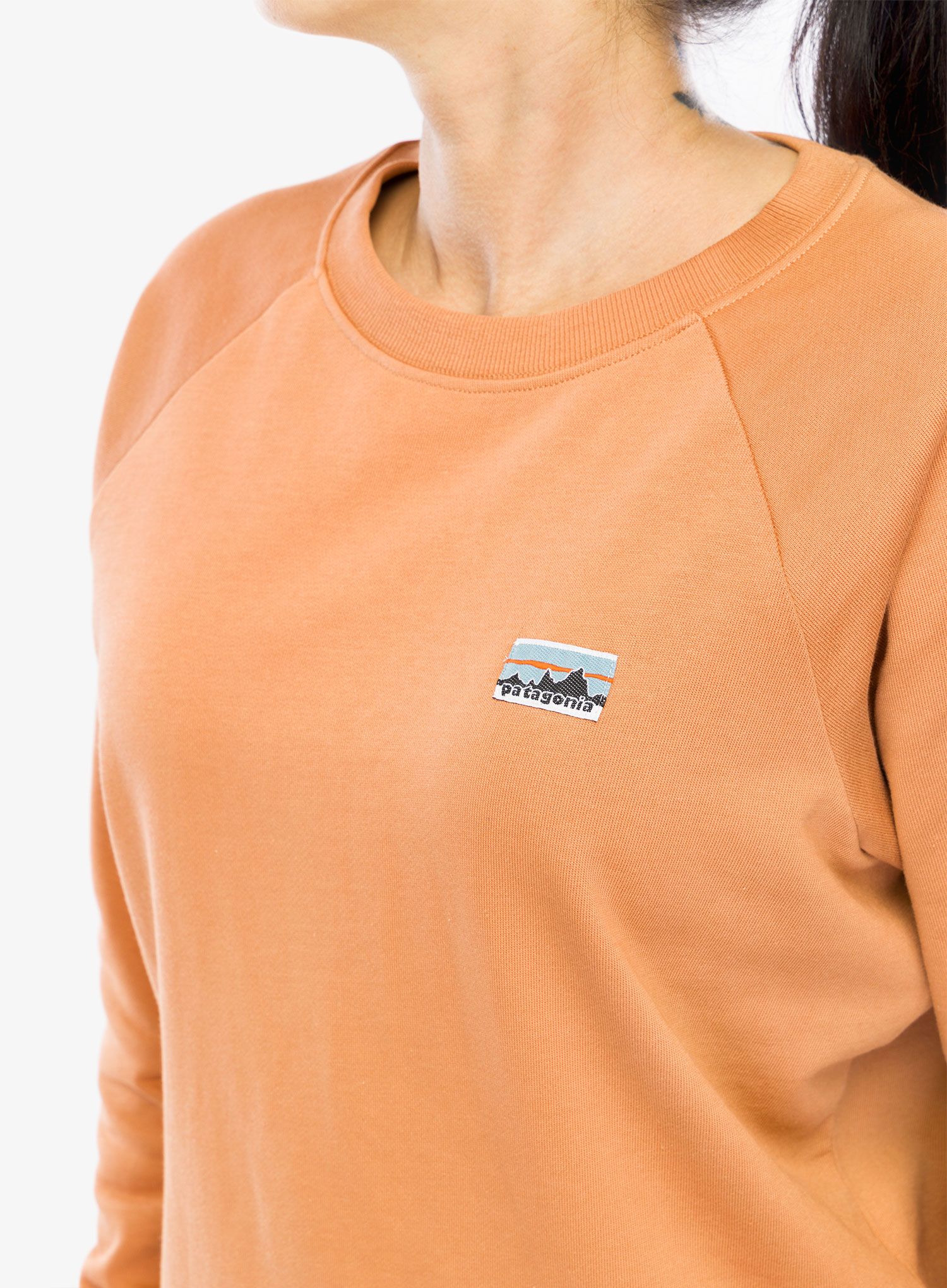 Дамски суичър Patagonia Regenerative Organic Certified Cotton Top - sienna clay