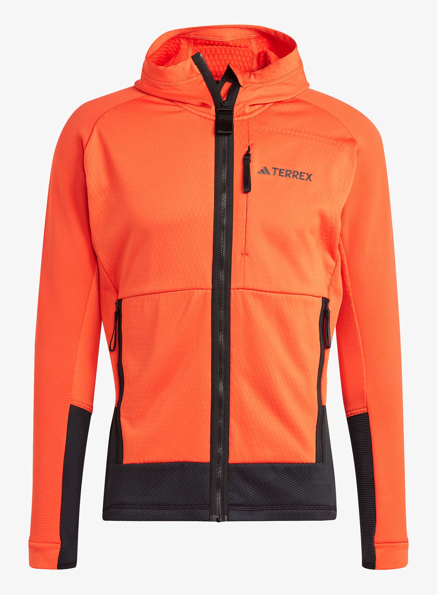 Суичър adidas TERREX Tech Flooce Hooded - semi impact orange