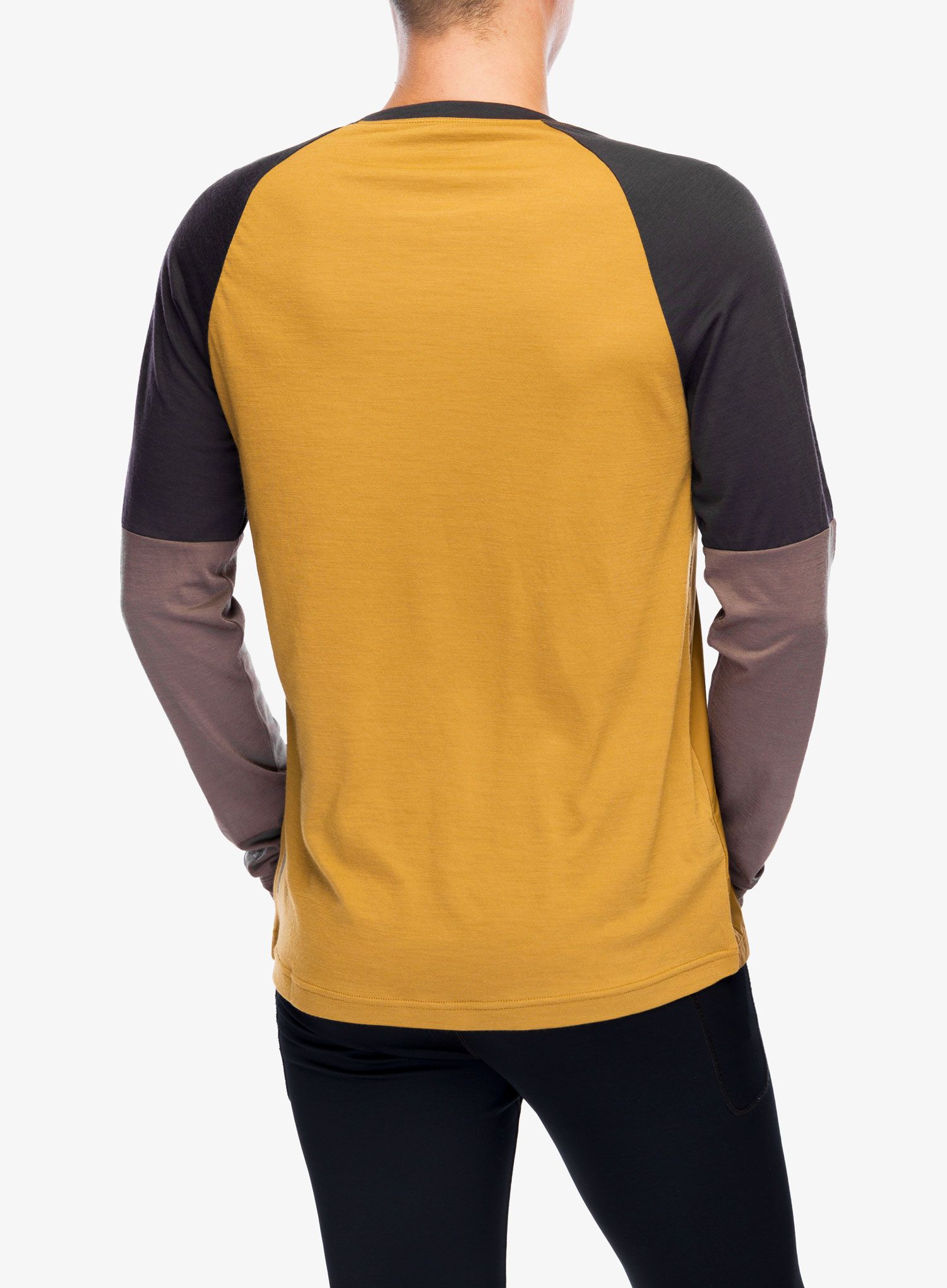 Велосипеден суичър Mons Royale Tarn Merino Shift Wind Jersey - cumin dust
