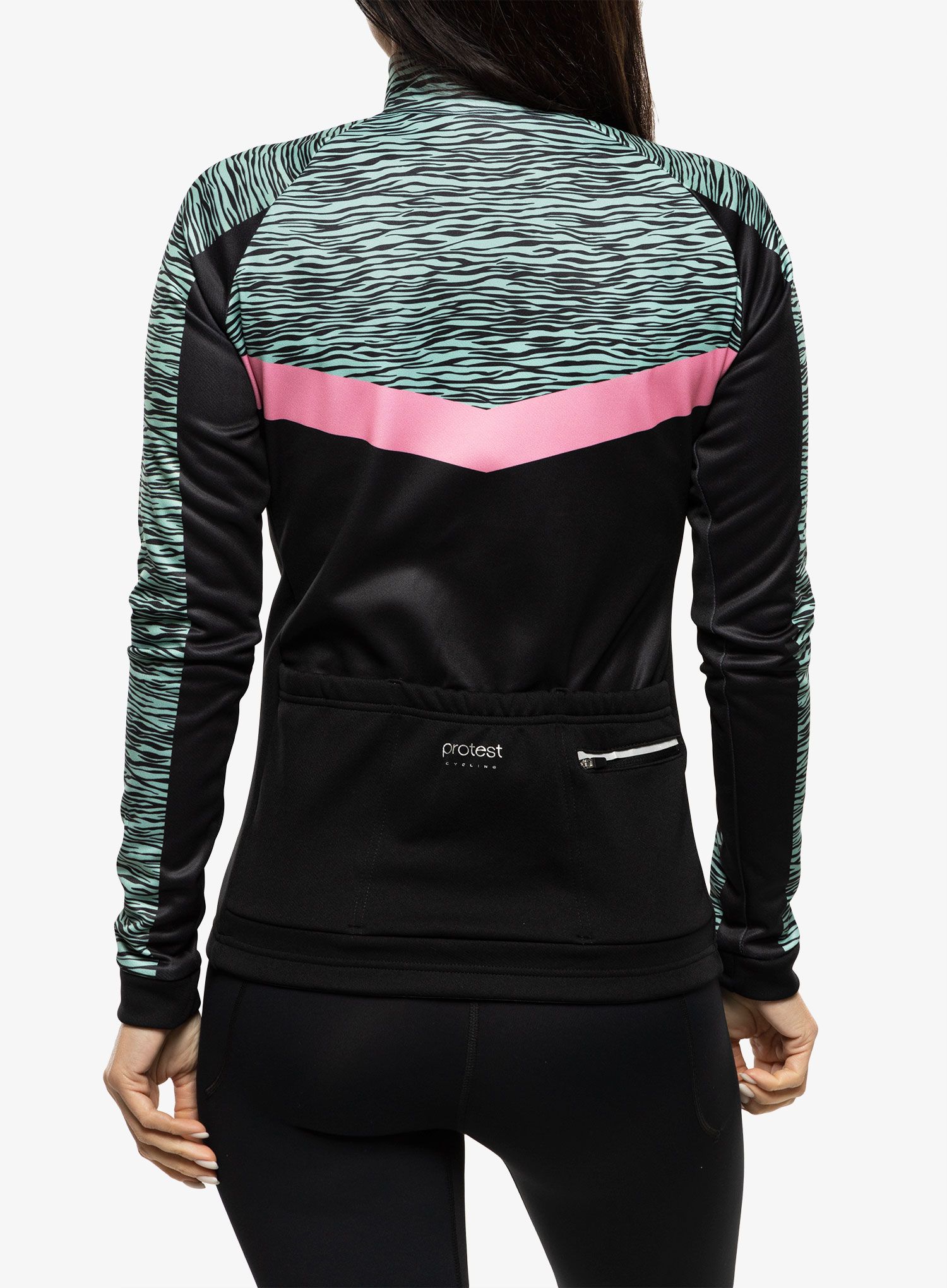 Дамски велосипеден суичър Protest Prtalmonds Cycling Jacket Long Sleeves - true black