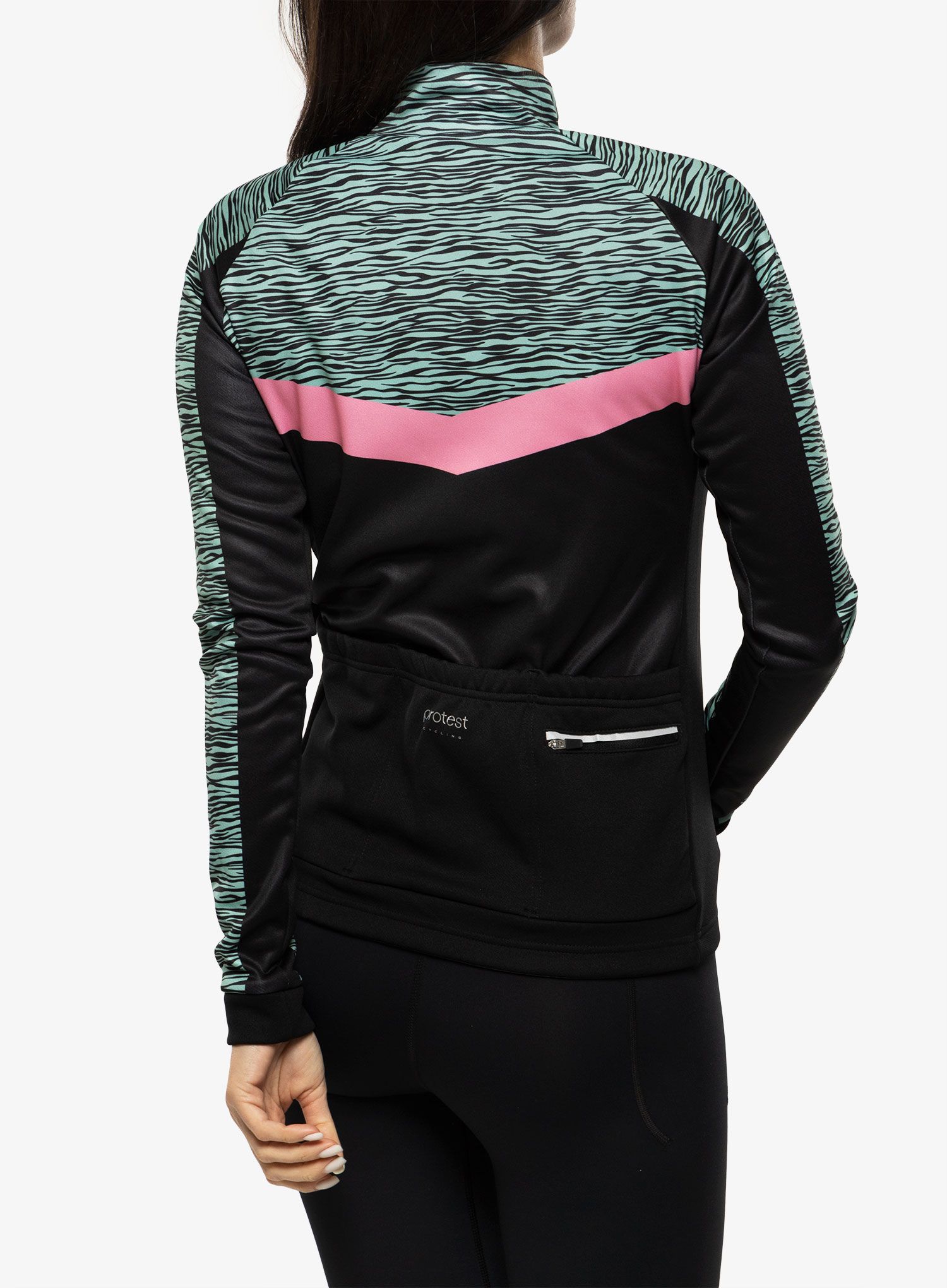 Дамски велосипеден суичър Protest Prtalmonds Cycling Jacket Long Sleeves - true black
