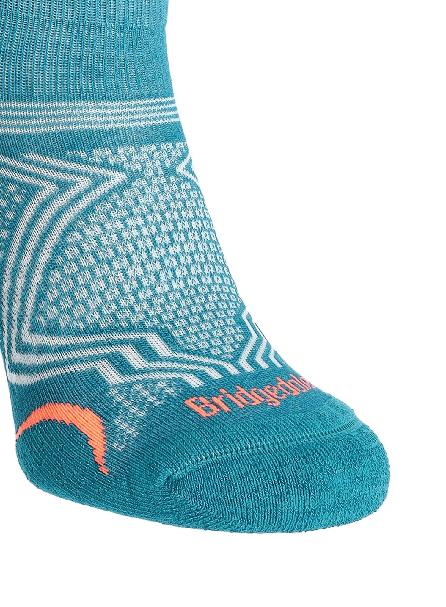 Дамски чорапи Bridgedale Hike Ultra Light T2 Coolmax Performance Low - teal