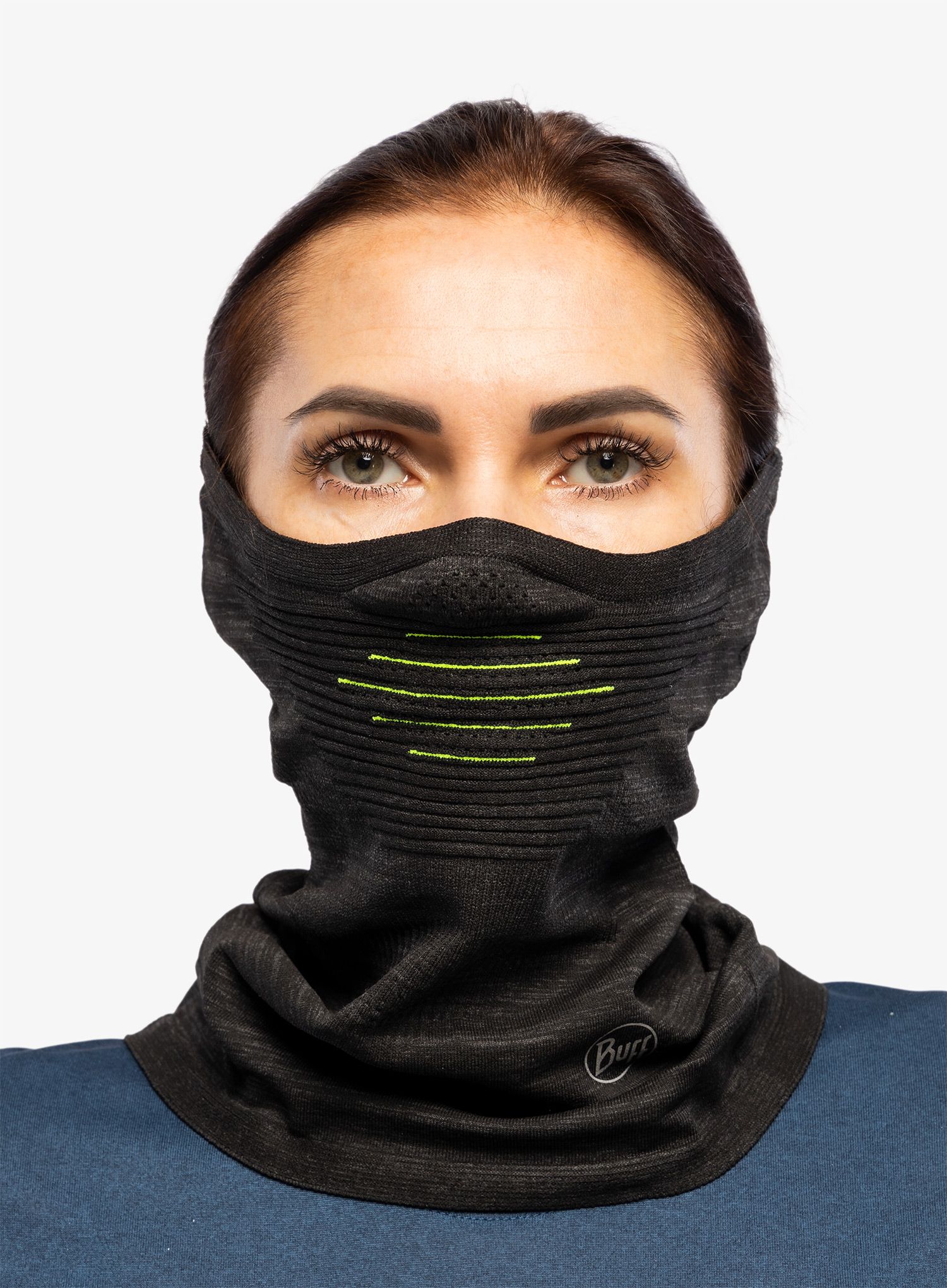 Бандана Buff Dryflx+ Neckwarmer - black