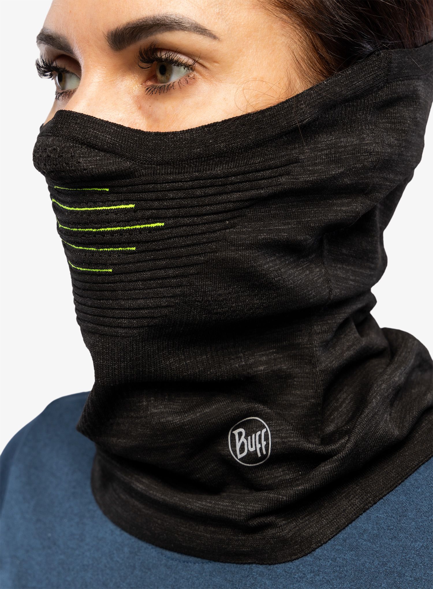 Бандана Buff Dryflx+ Neckwarmer - black