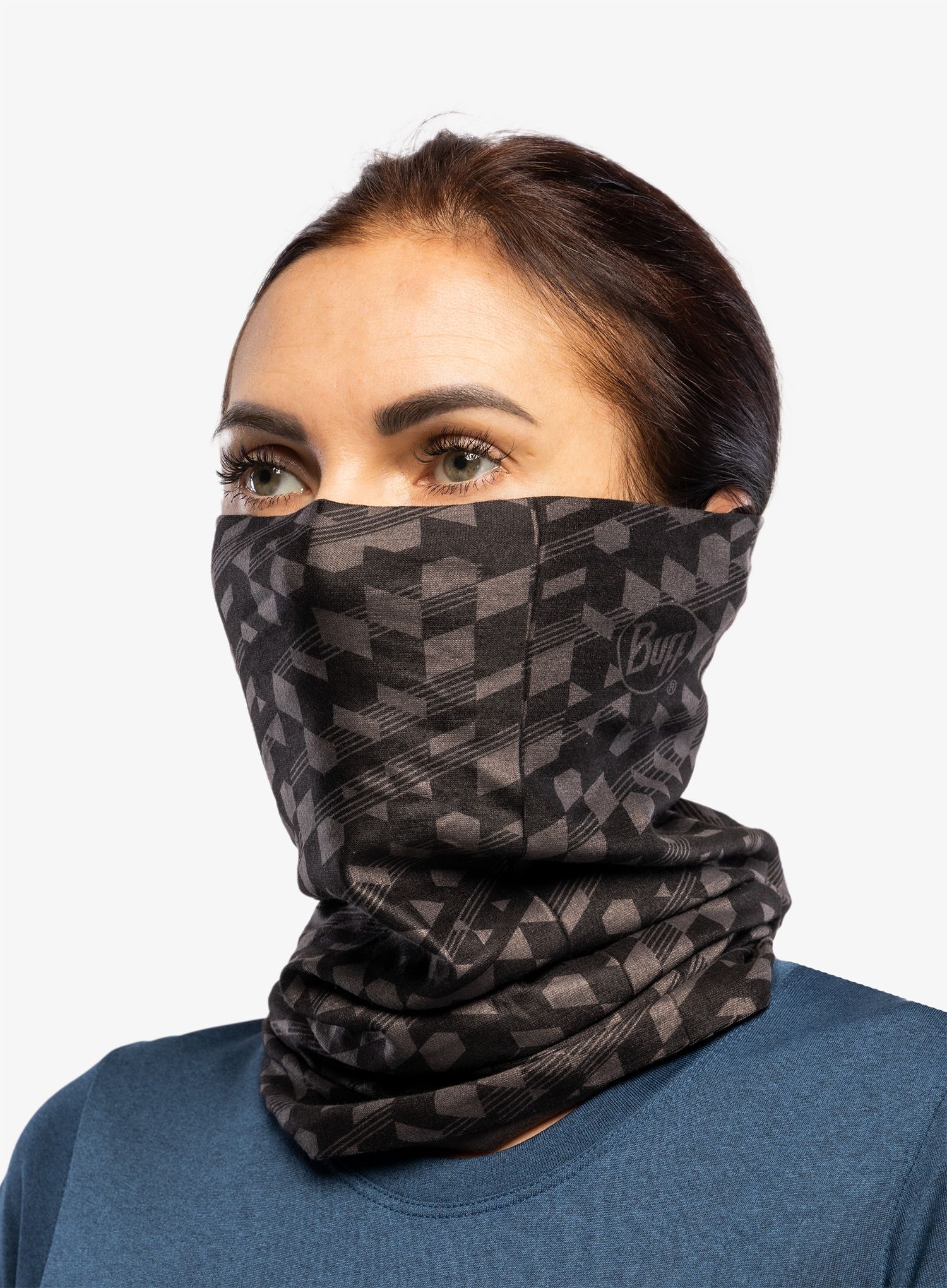 Многофункционален шал Buff ThermoNet - asen graphite