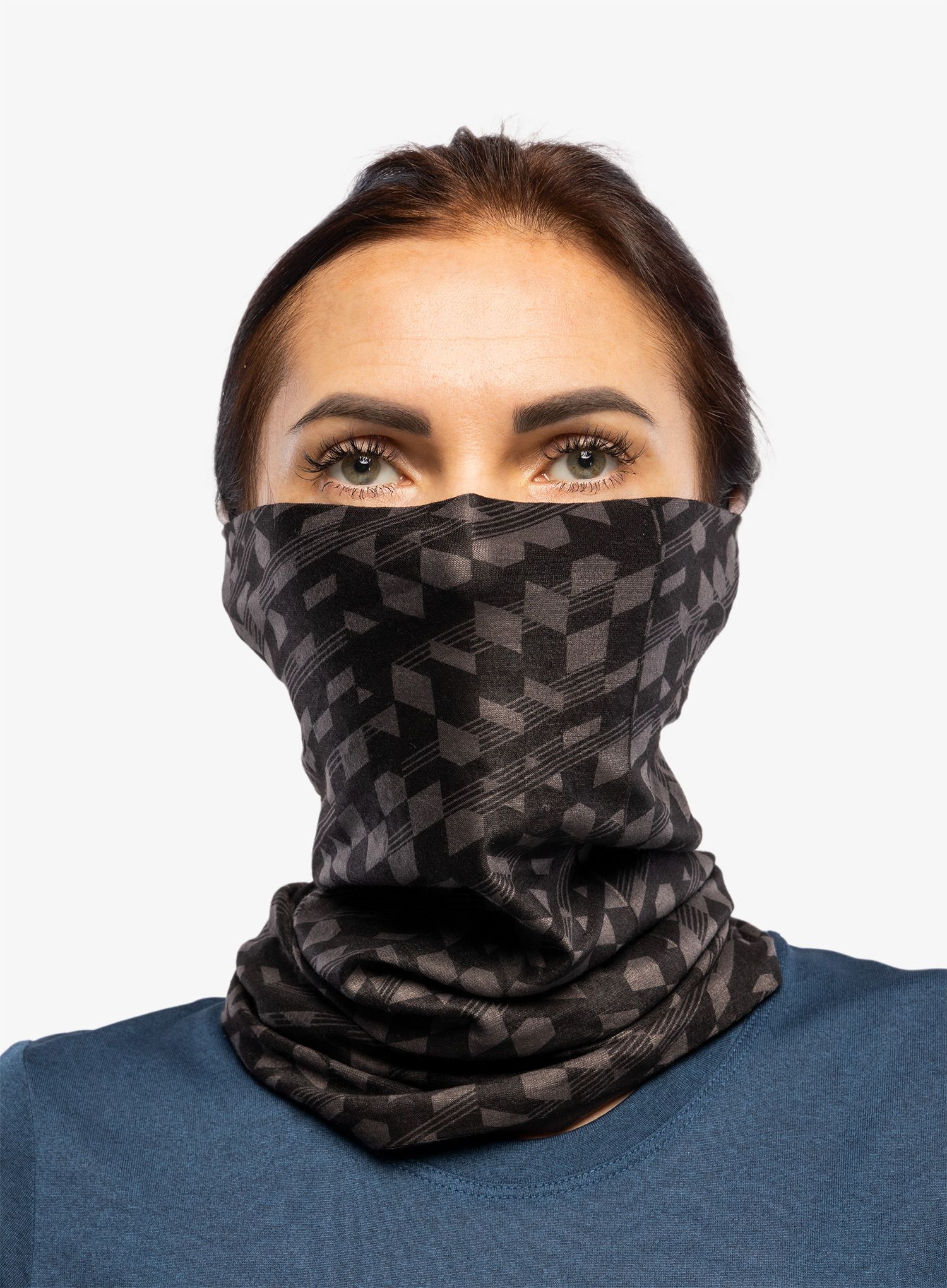 Многофункционален шал Buff ThermoNet - asen graphite
