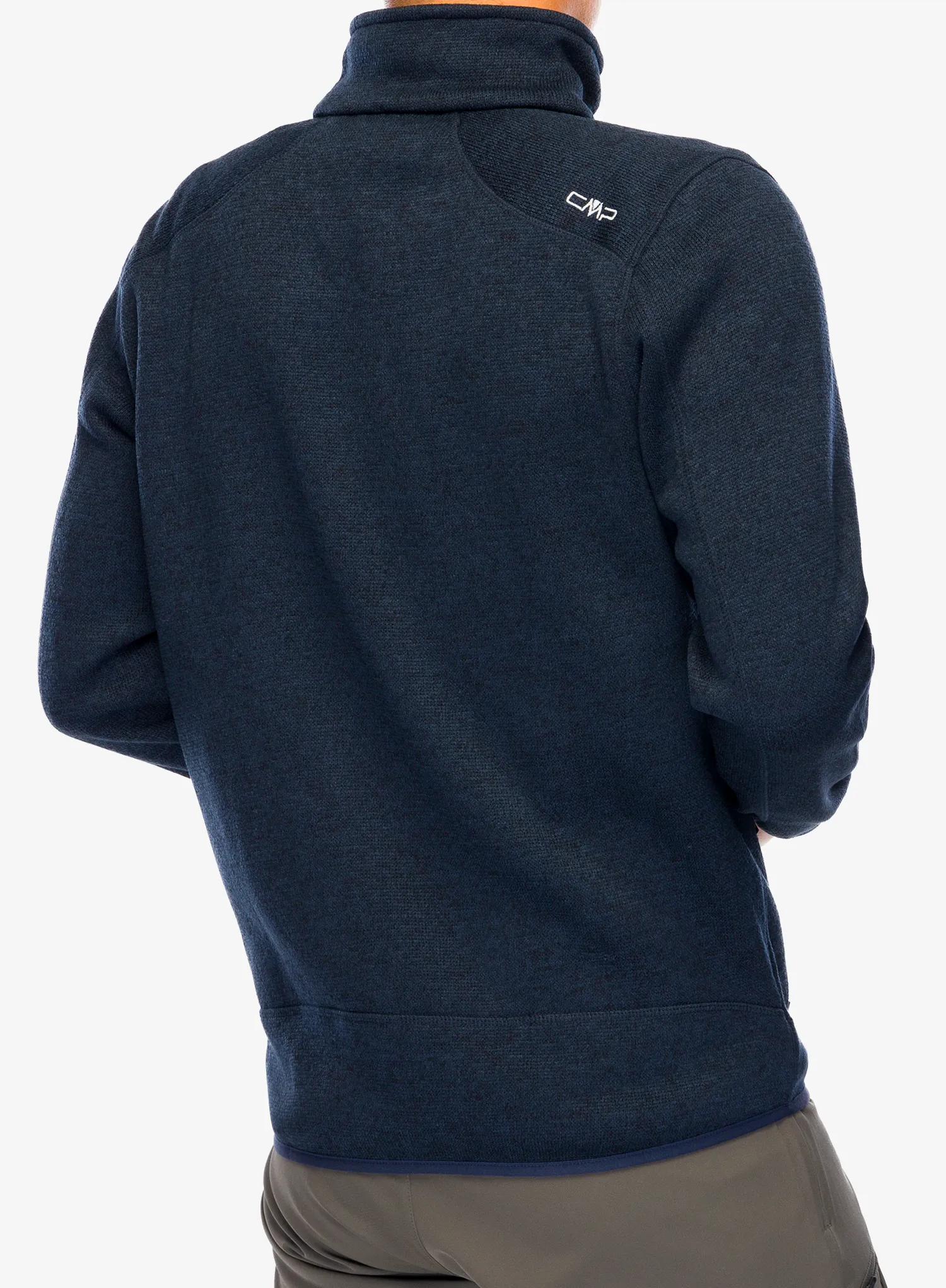 Полар CMP Perl Jacket Knitted - b.blue/antracite