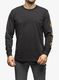 Тениска с дълъг ръкав Carhartt Sleeve Logo T-Shirt L/S - carbon heather
