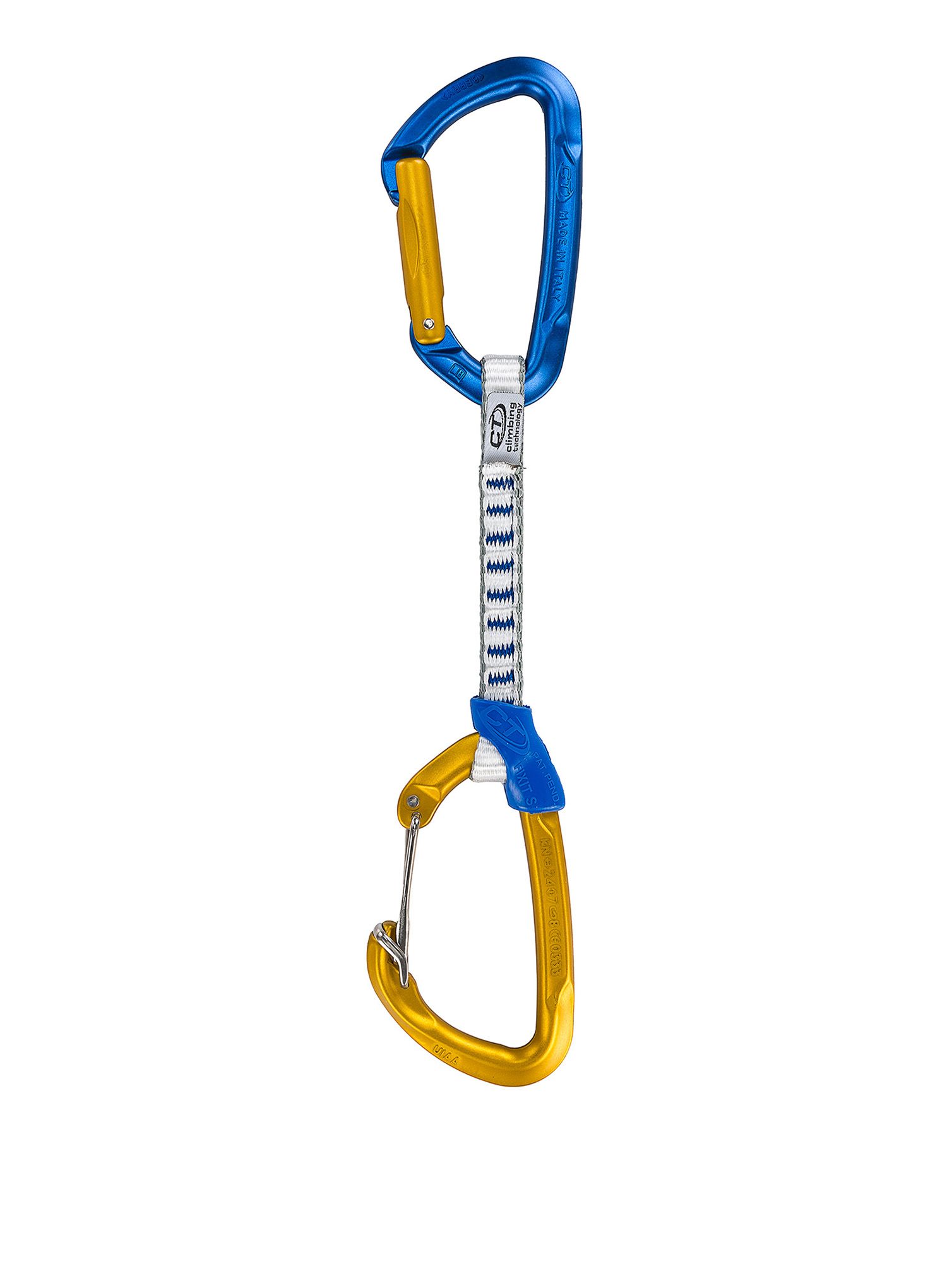 Катерачна примка Climbing Technology Berry Set DY 12 cm - blue/ocher