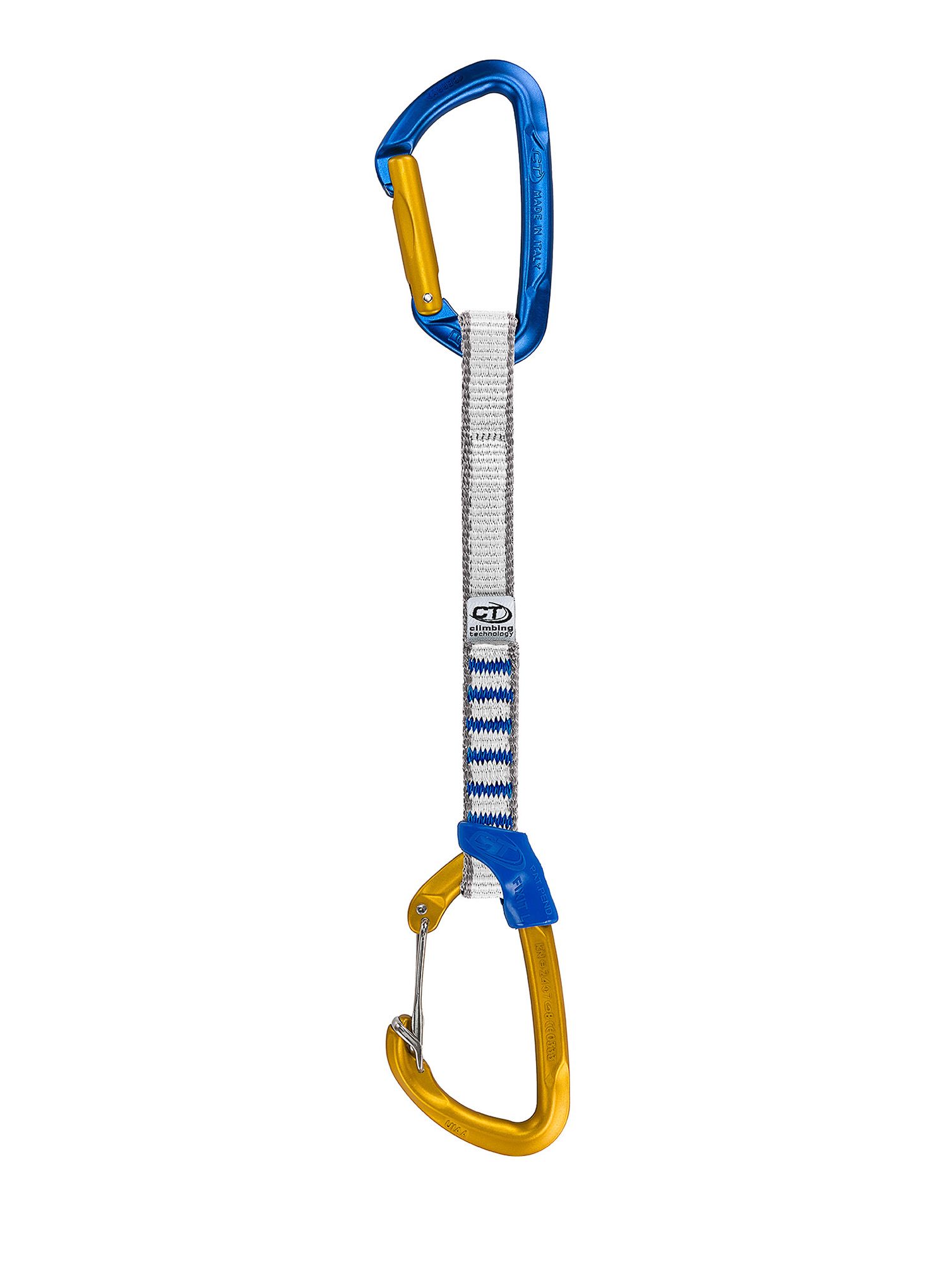 Катерачна примка Climbing Technology Berry Set NY 17 cm - blue/ocher