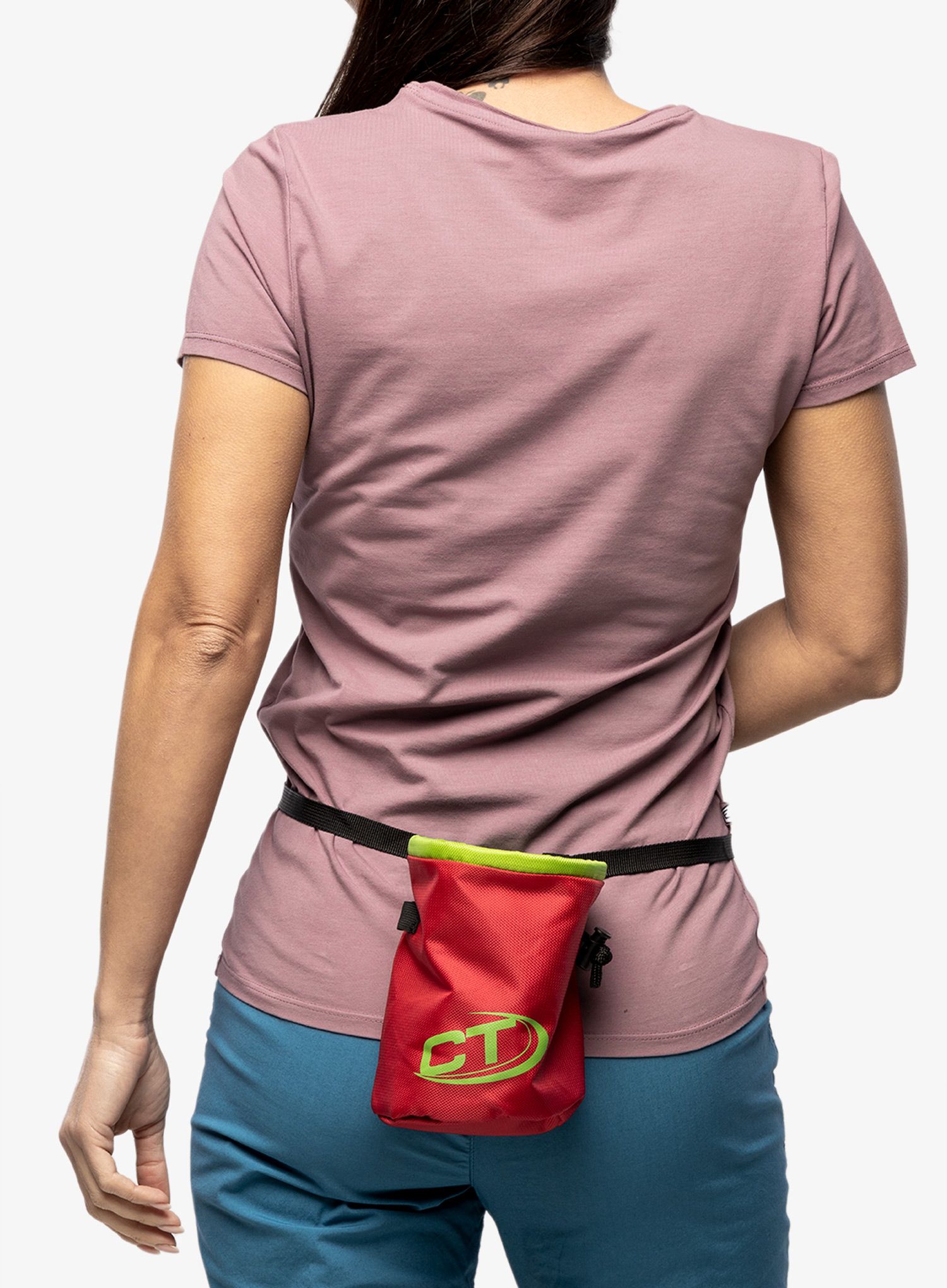 Торбичка за магнезий Climbing Technology Cylinder - pink