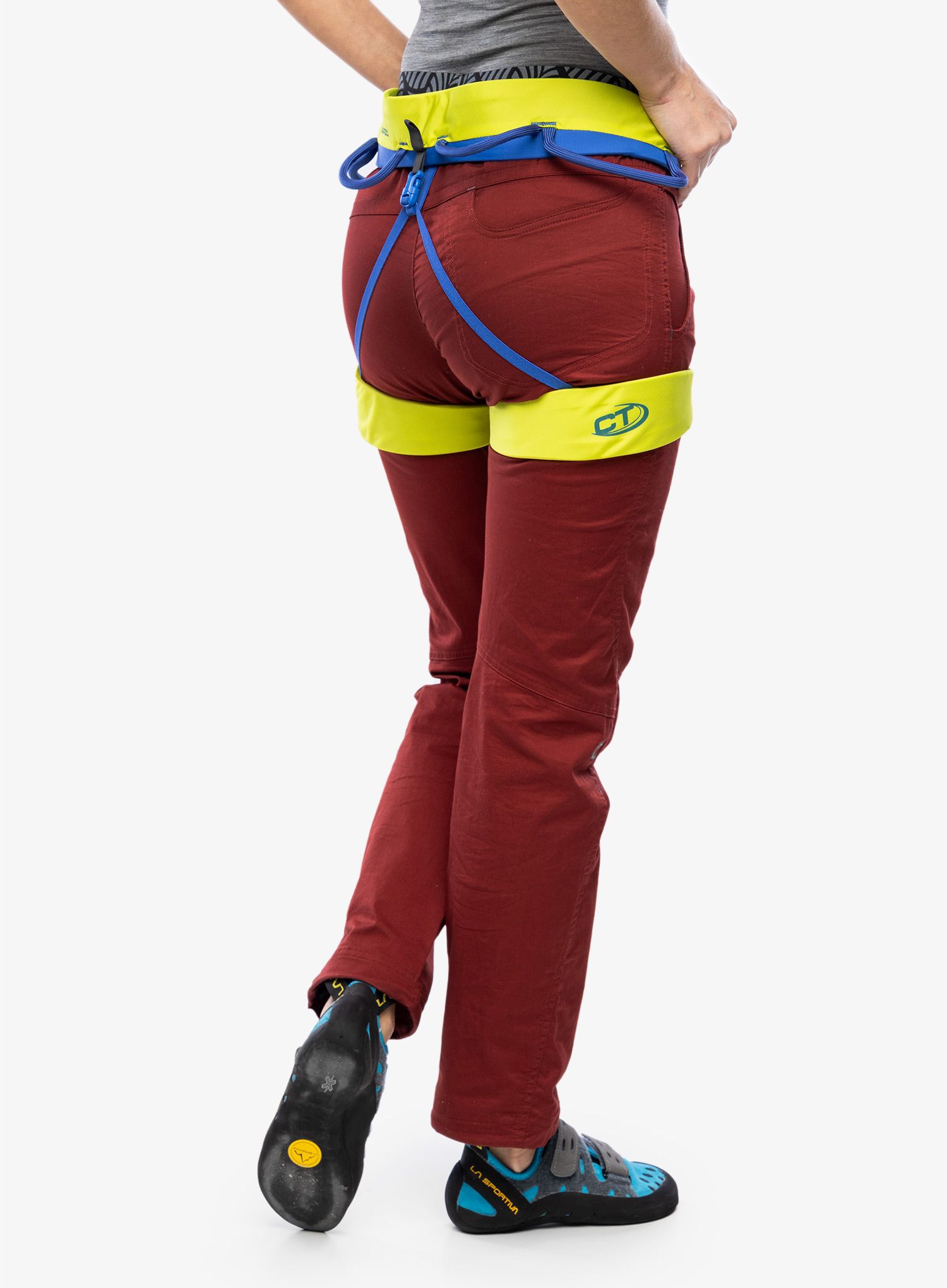 Катерачна седалка Climbing Technology Quarzo - green/blue